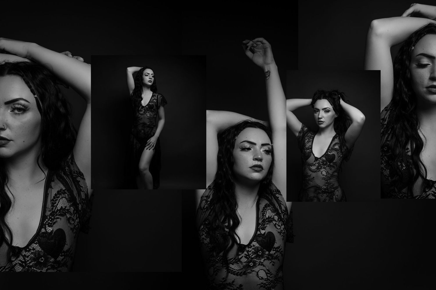 High fashion editorial portrait