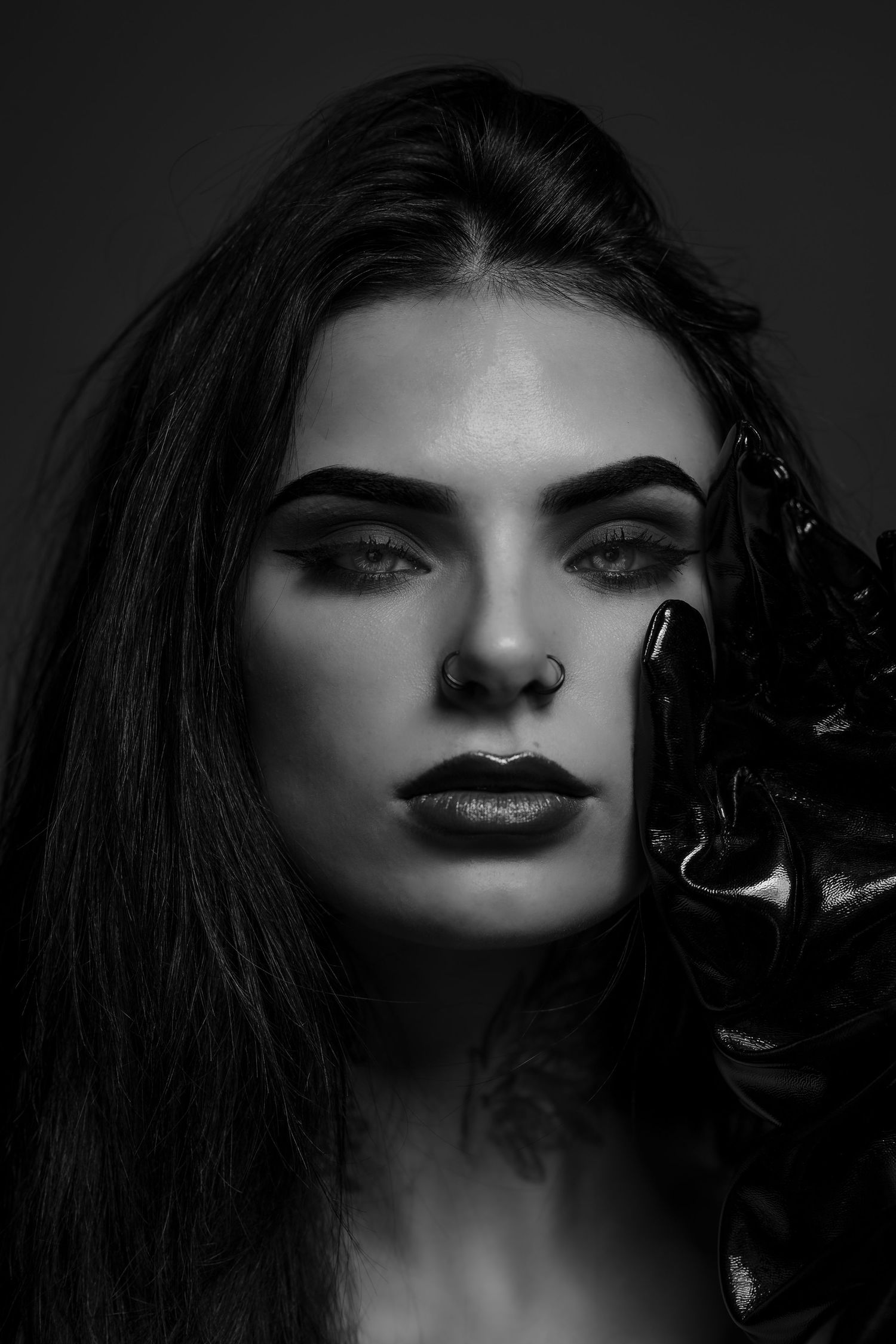 Black and white high fashion