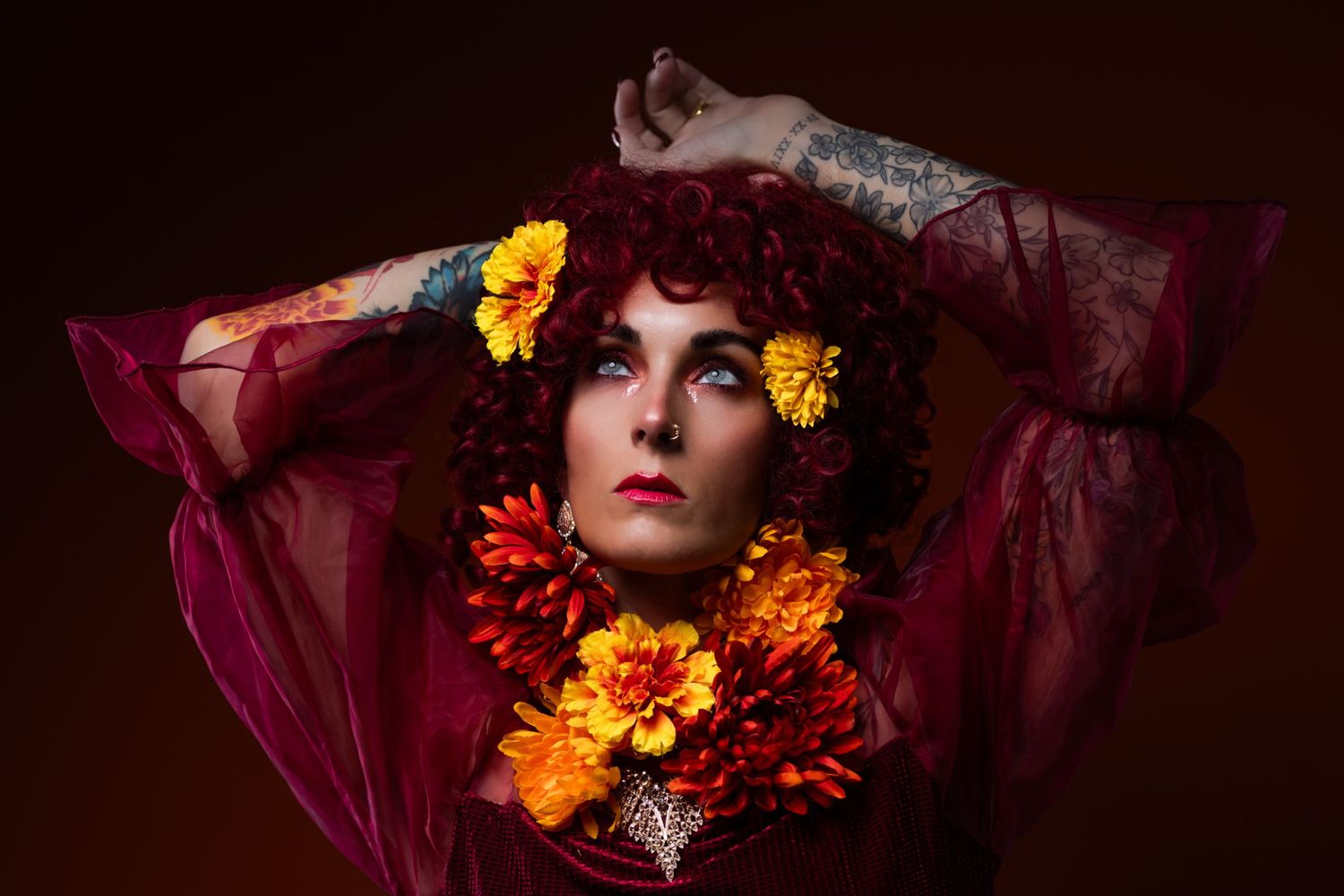 fine art. editorial portrait. creative