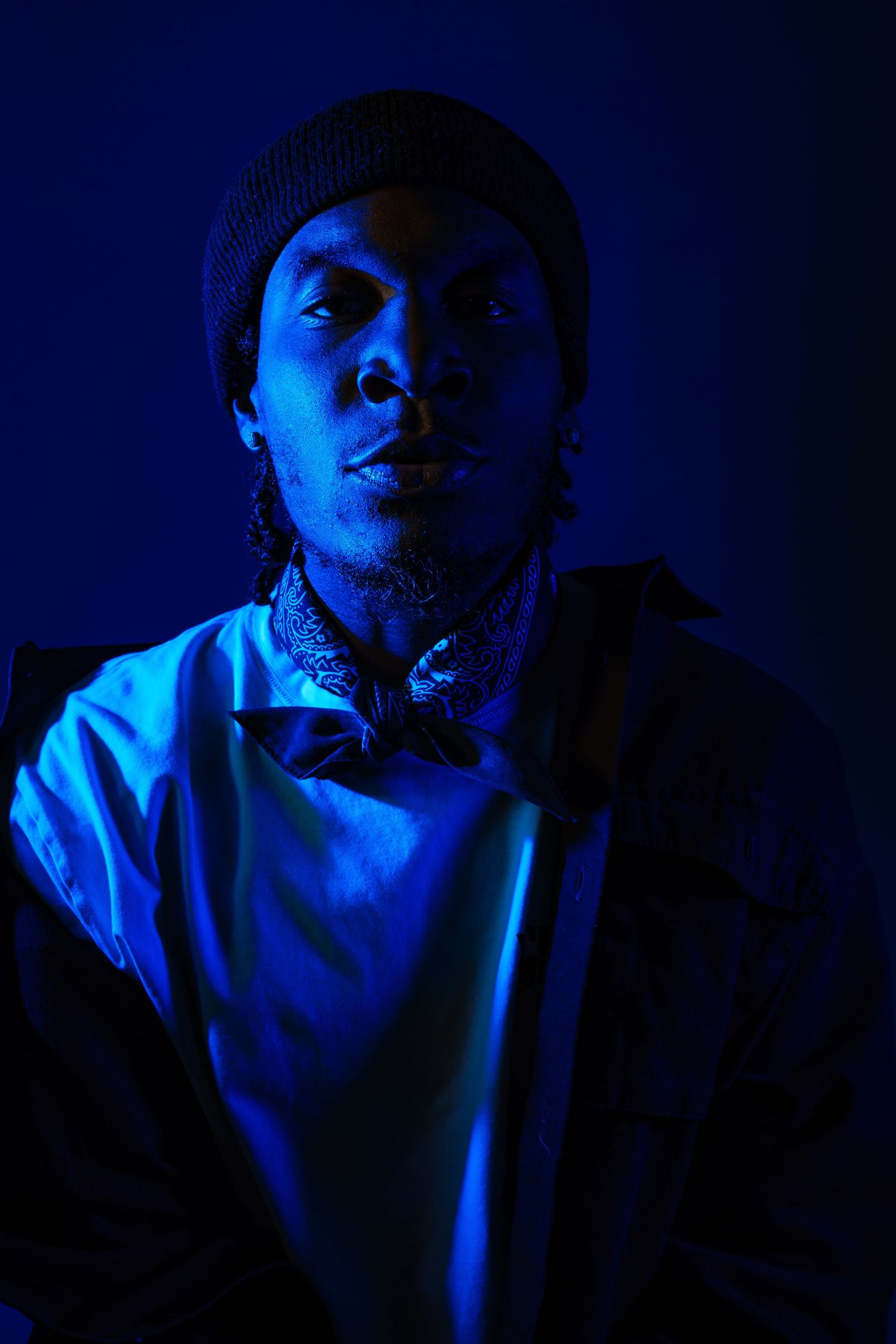 branding headshot creative color gels