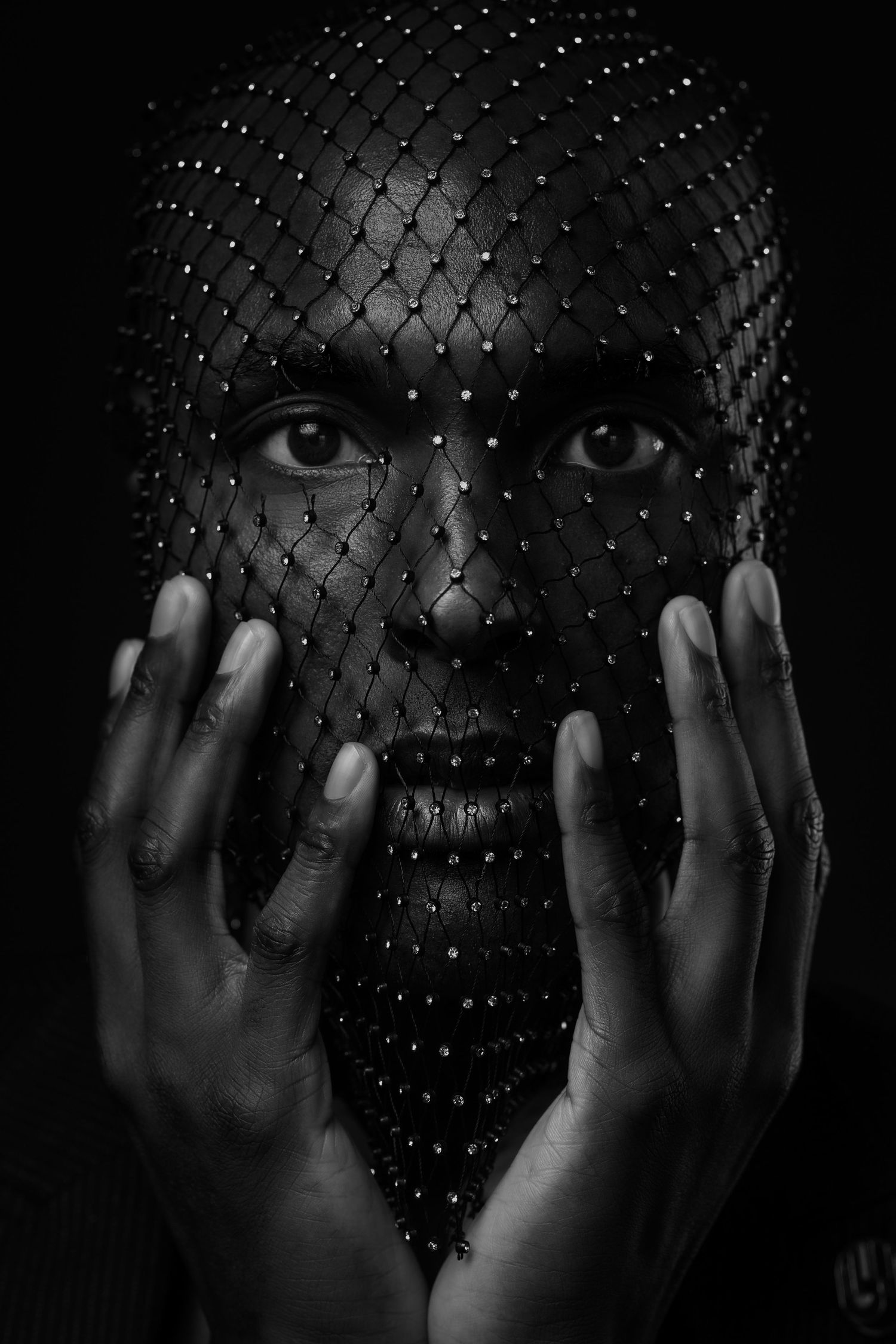 fine art. editorial high fashion portrait