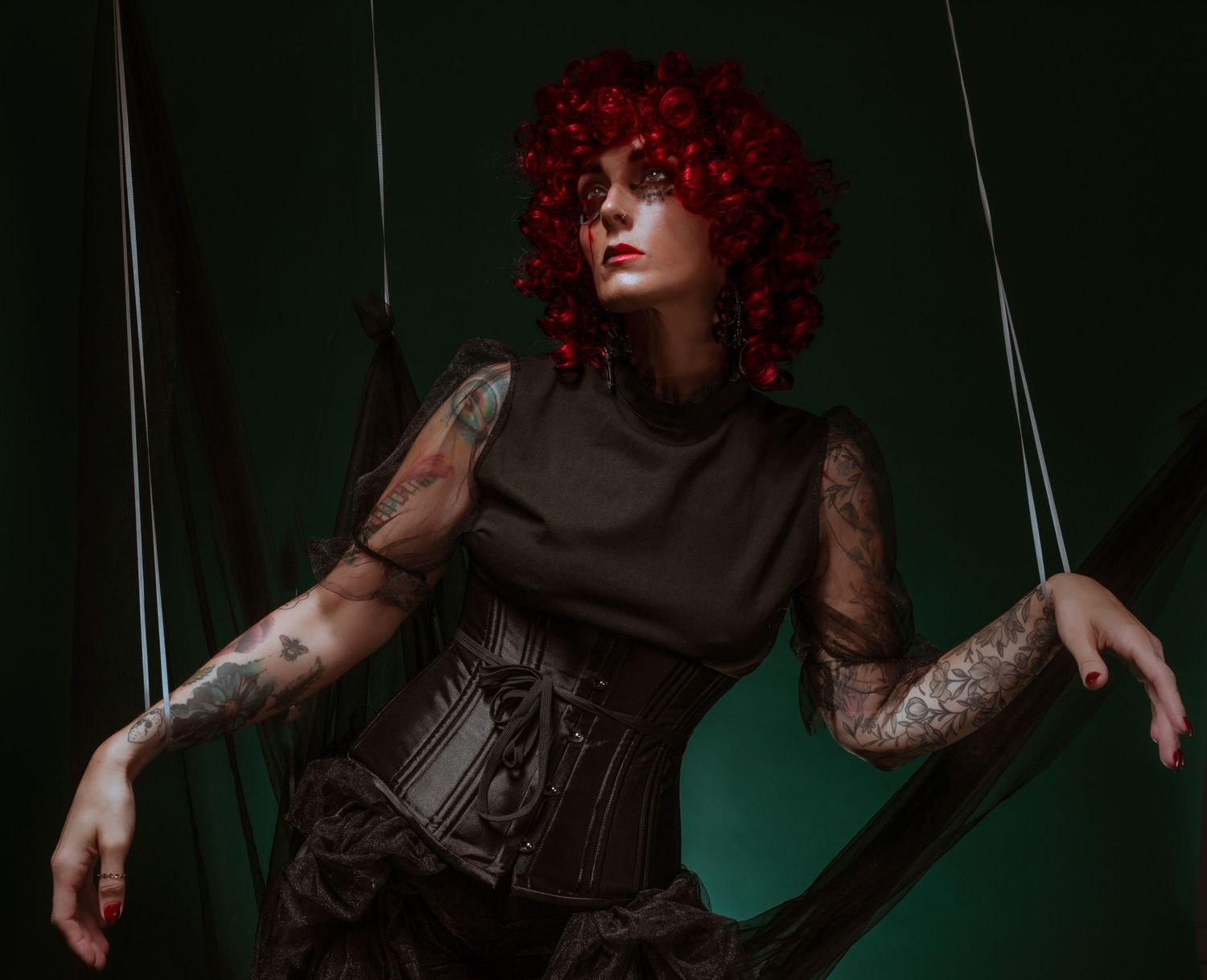 fine art. editorial portrait. creative