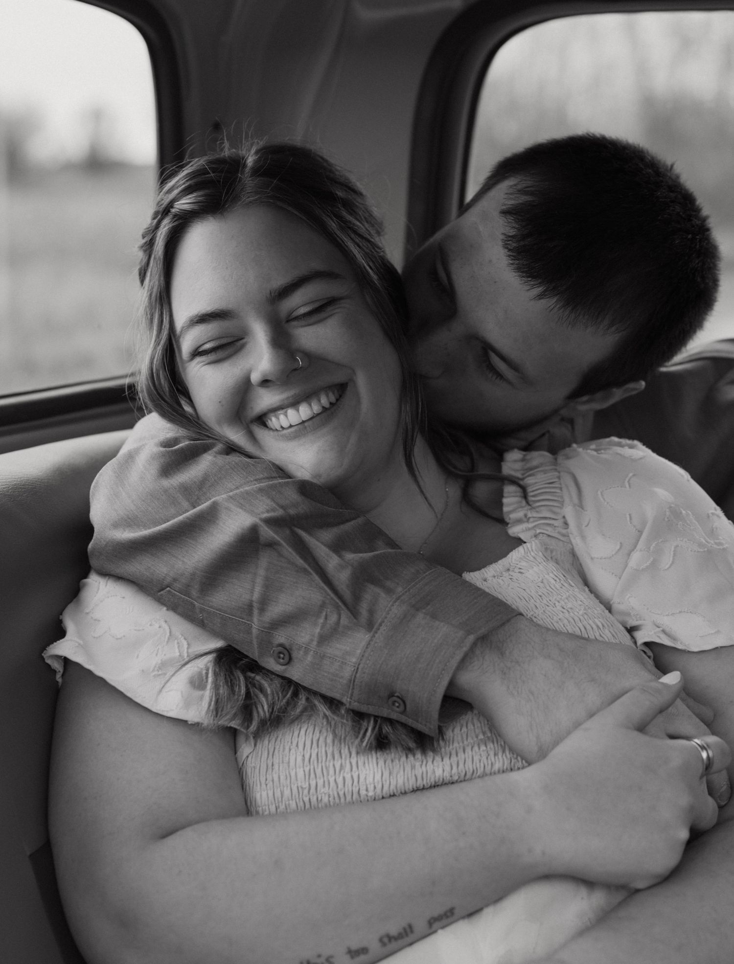 Wisconsin engagement session High Cliff State park