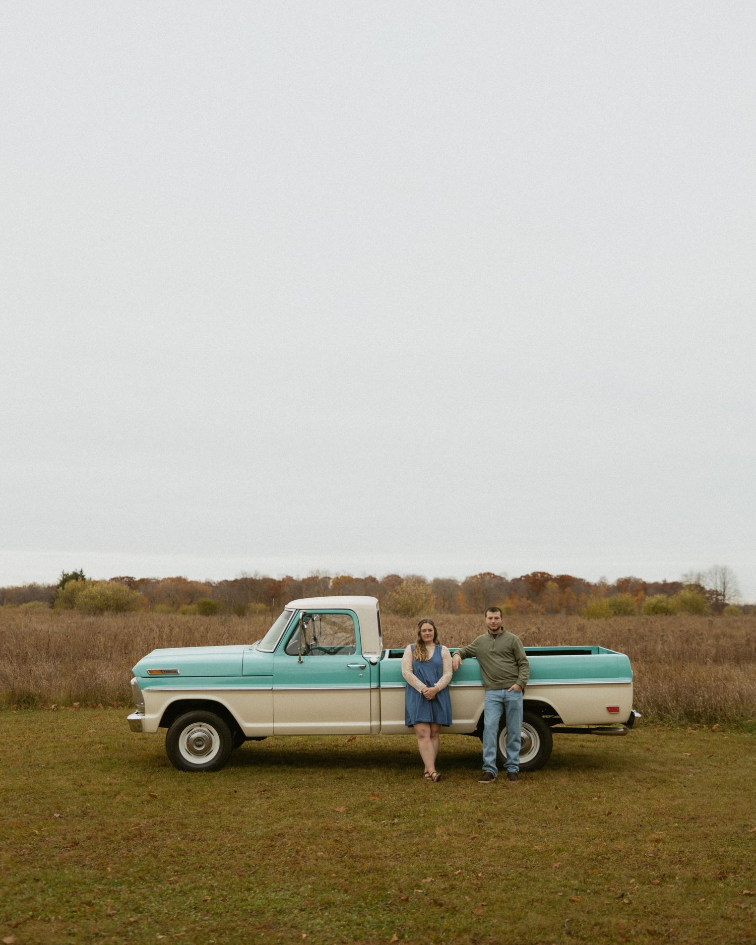 Wisconsin engagement session High Cliff State park, outdoor landscape photography Midwest