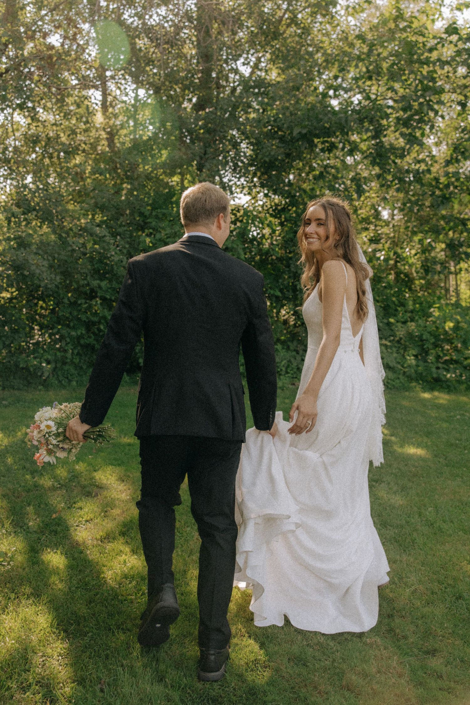 Midwest documentary wedding photography, couples bridal portraits