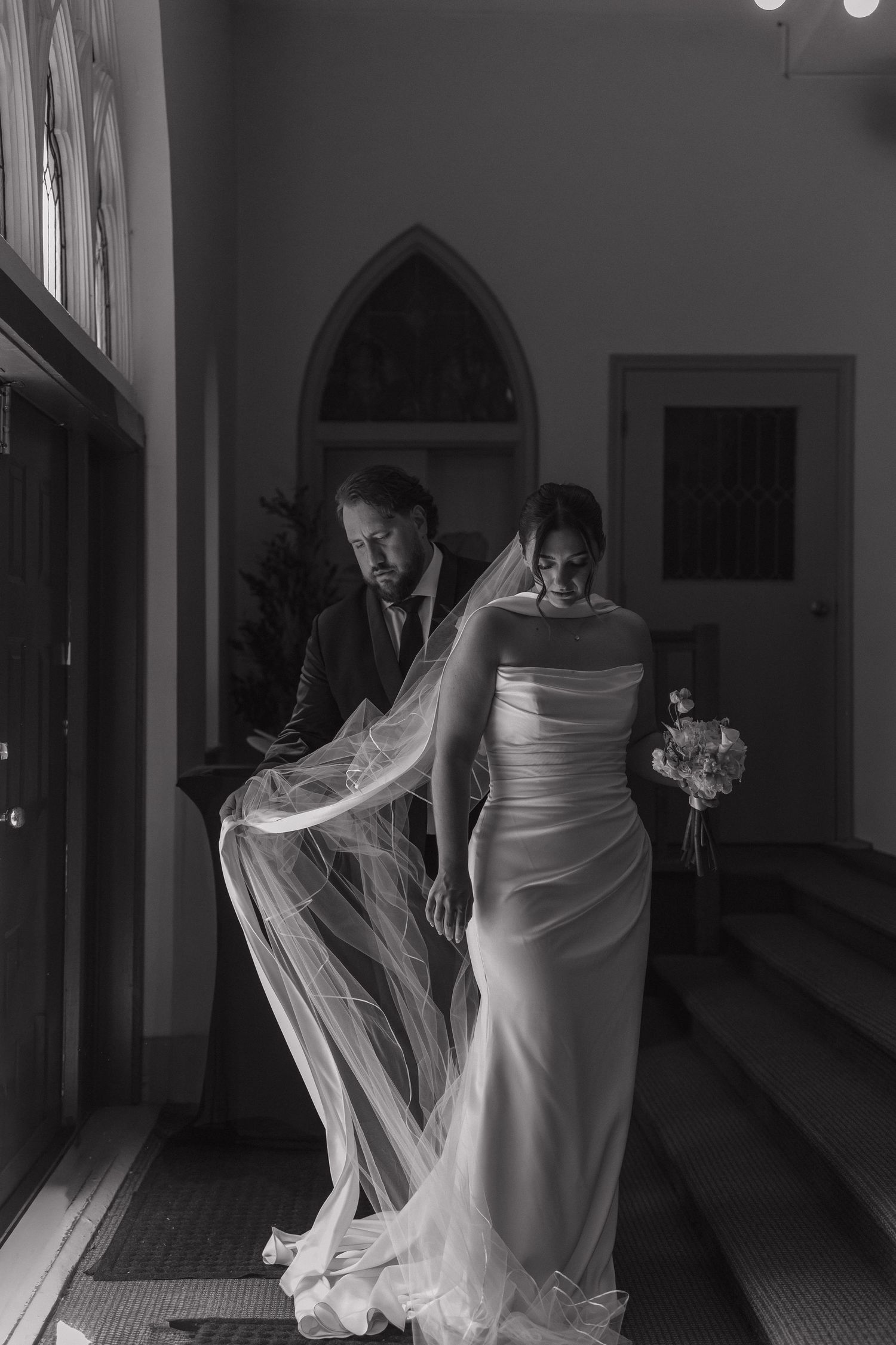 Vancouver Wedding Photographer & Videographer, Strathcona Church, Fairmont Hotel, Vancouver BC