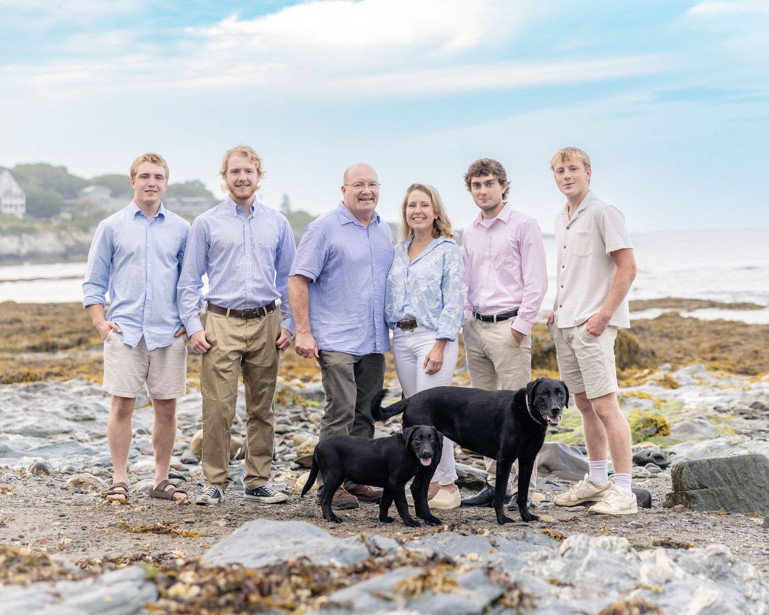 Southern Maine Family Portrait Photographer -Ang Foley Foto captures family portraits across Southern Maine, in and near Greater Portland