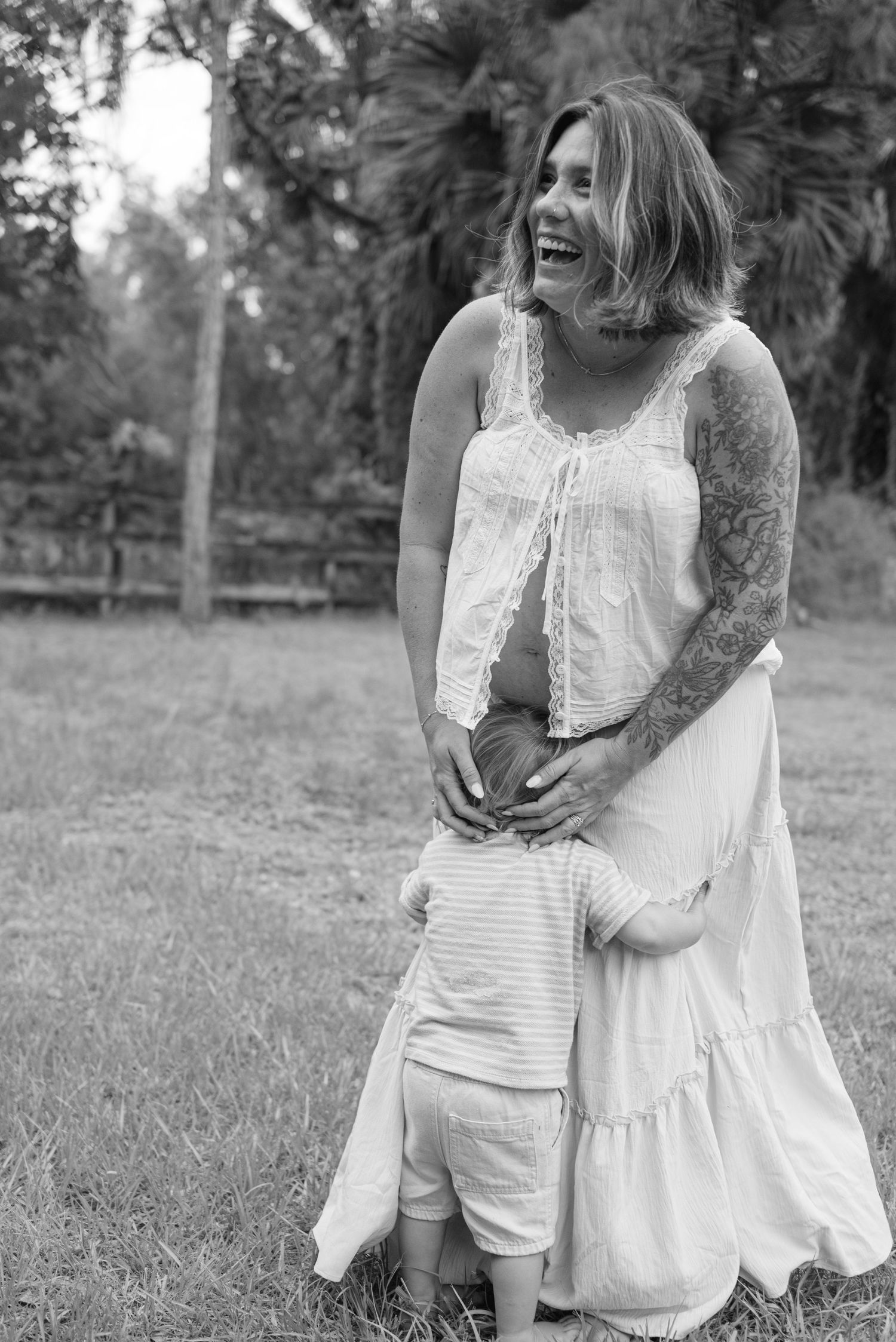 Timeless, candid motherhood photography, home session in West Palm Beach Florida.