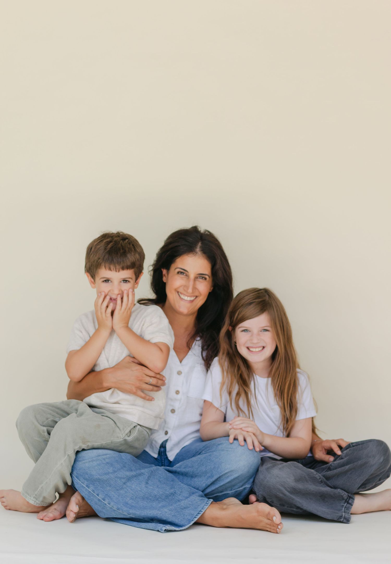 Studio motherhood photo in Boca Raton and West Palm Beach Florida.