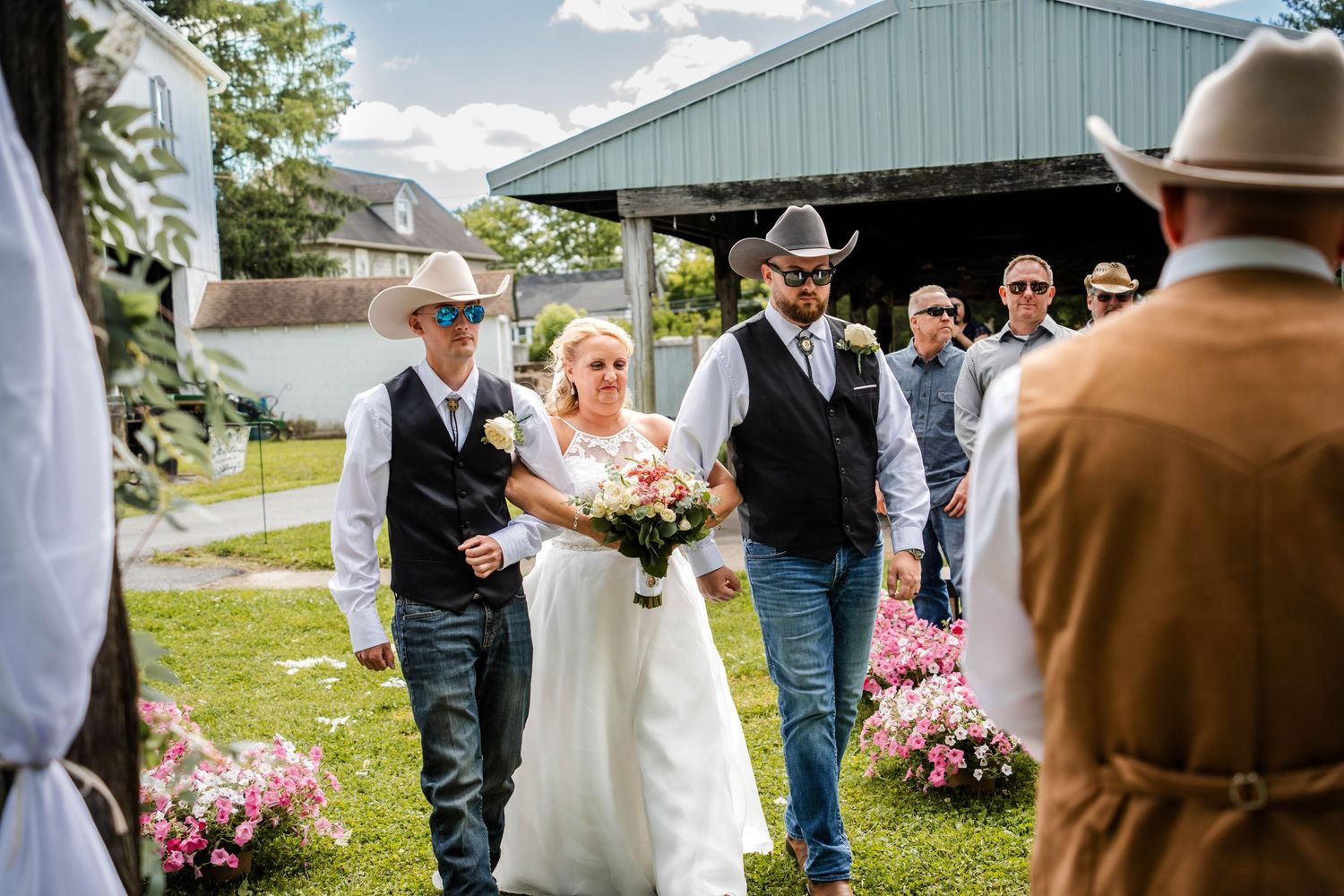 Intimate Swedesboro New Jersey wedding with romantic couple portraits and documentary-style wedding photography.