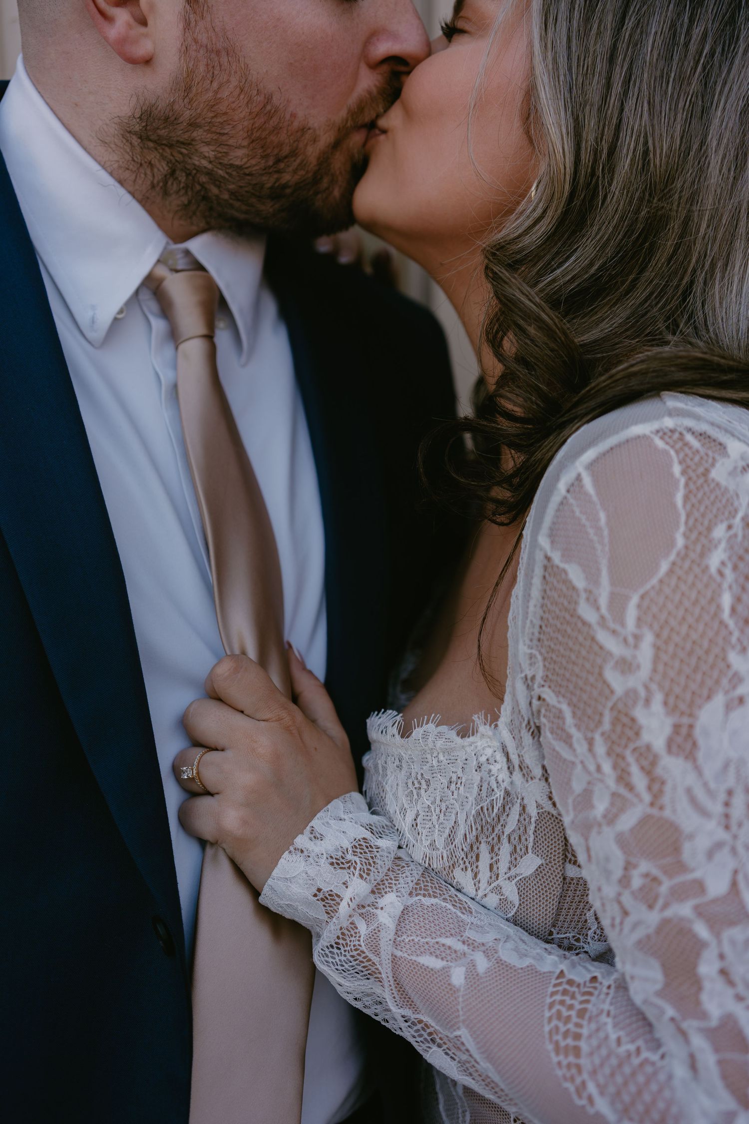 Princeton University engagement session with romantic couple portraits on the historic campus.