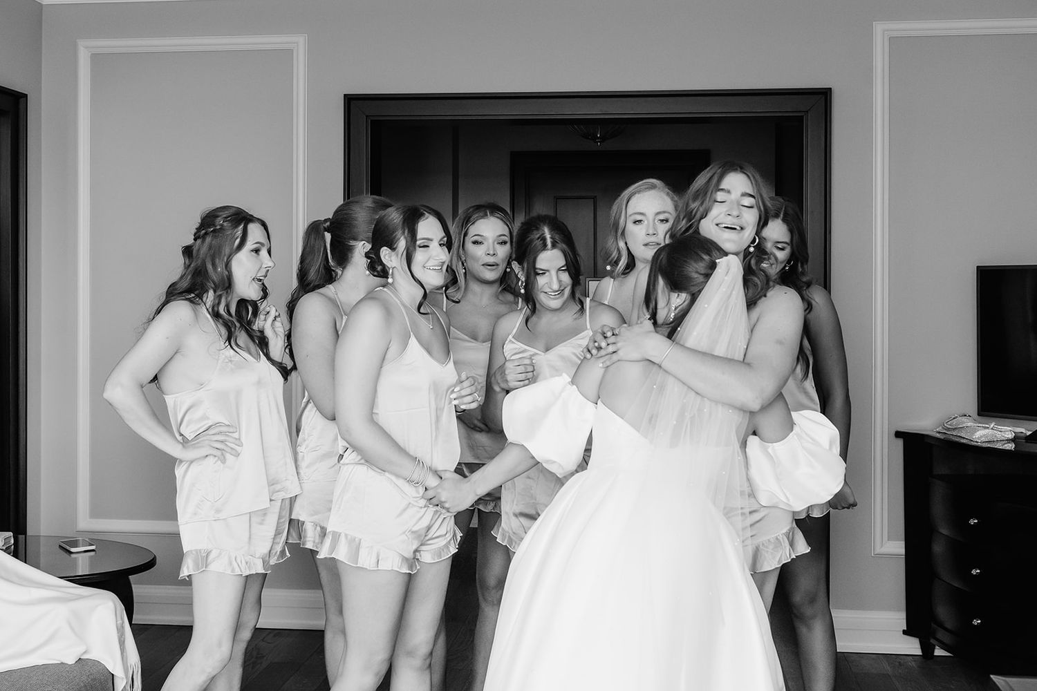 First look with the girls