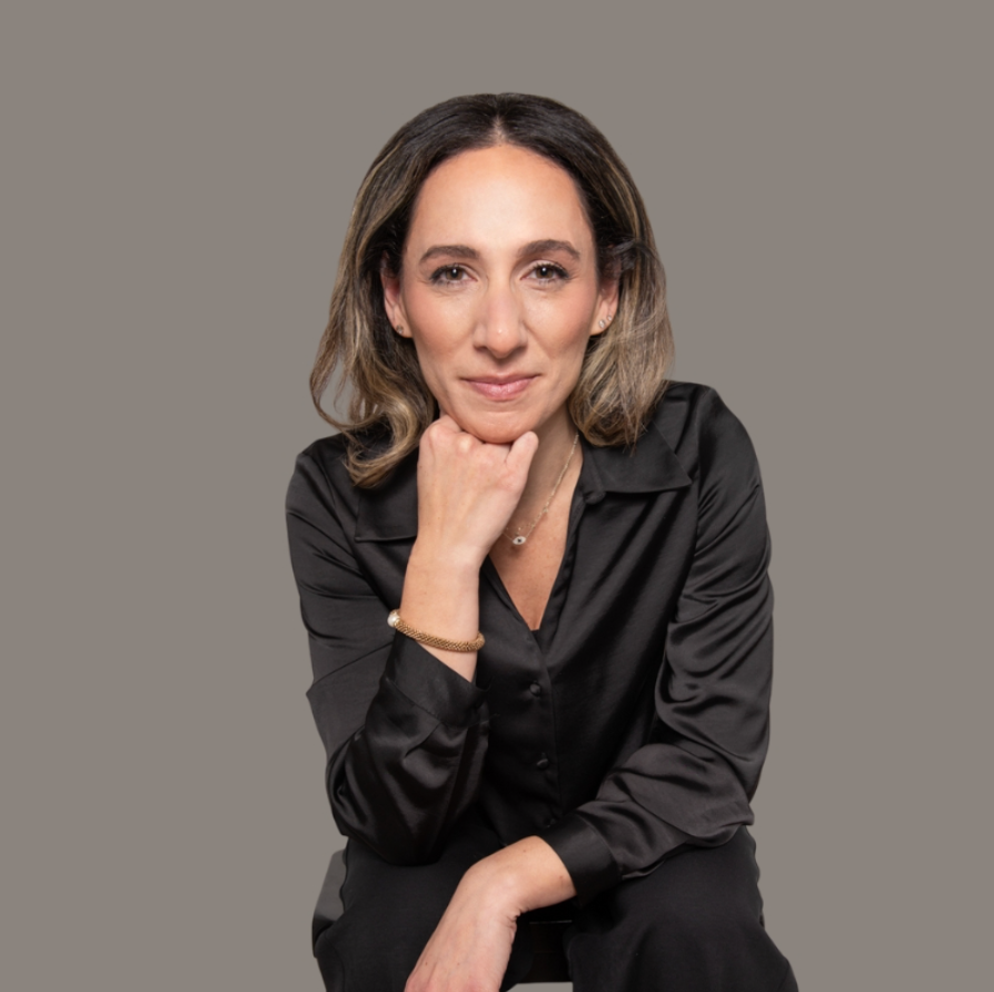 Collection of artistic headshots showing different poses in black attire.