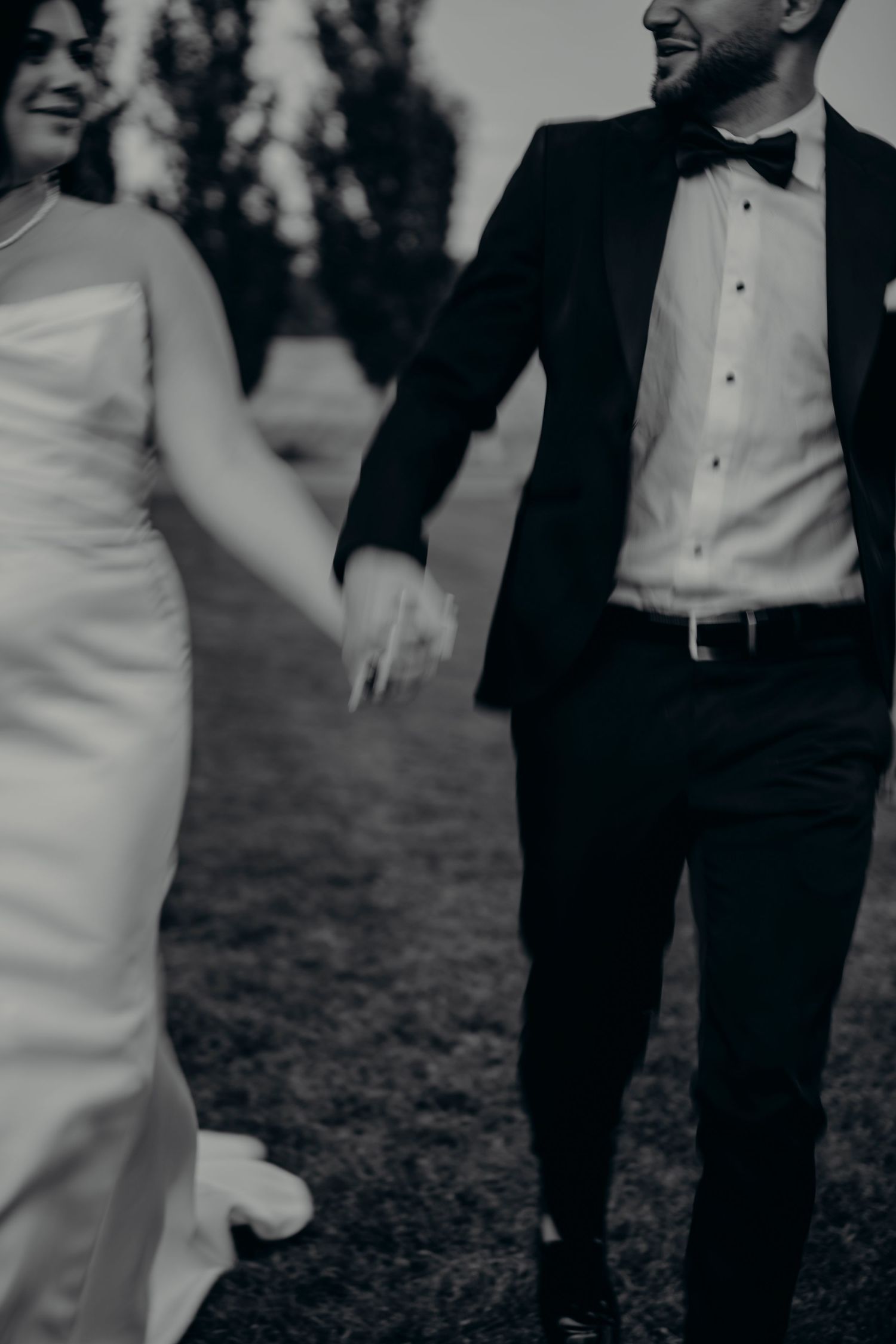 Artful wedding portrait by Veronique Jones. A refined, timeless narrative capturing raw emotion and sophisticated editorial style.