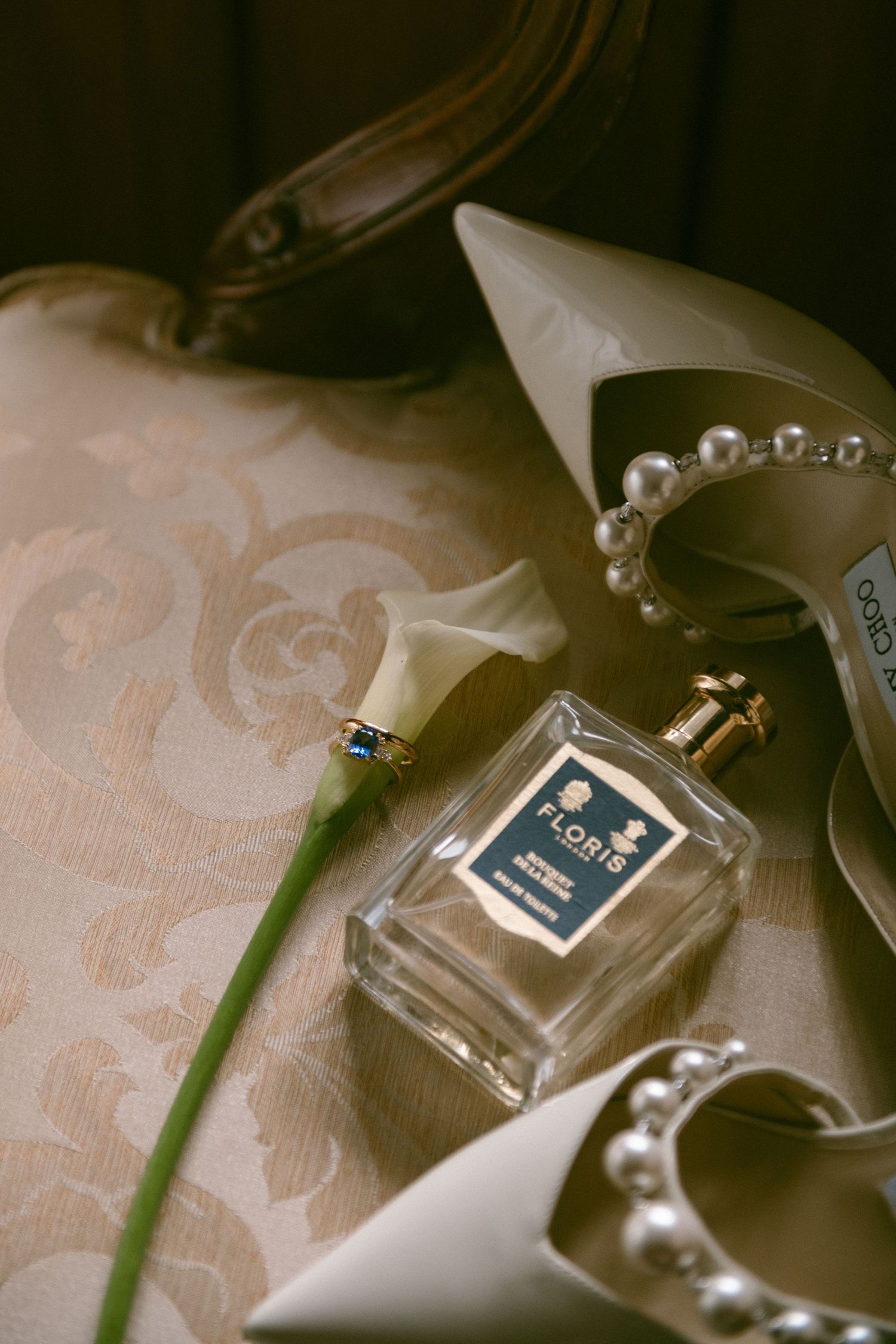 Artful wedding details image by Veronique Jones. A refined, timeless narrative capturing raw emotion and sophisticated editorial style.