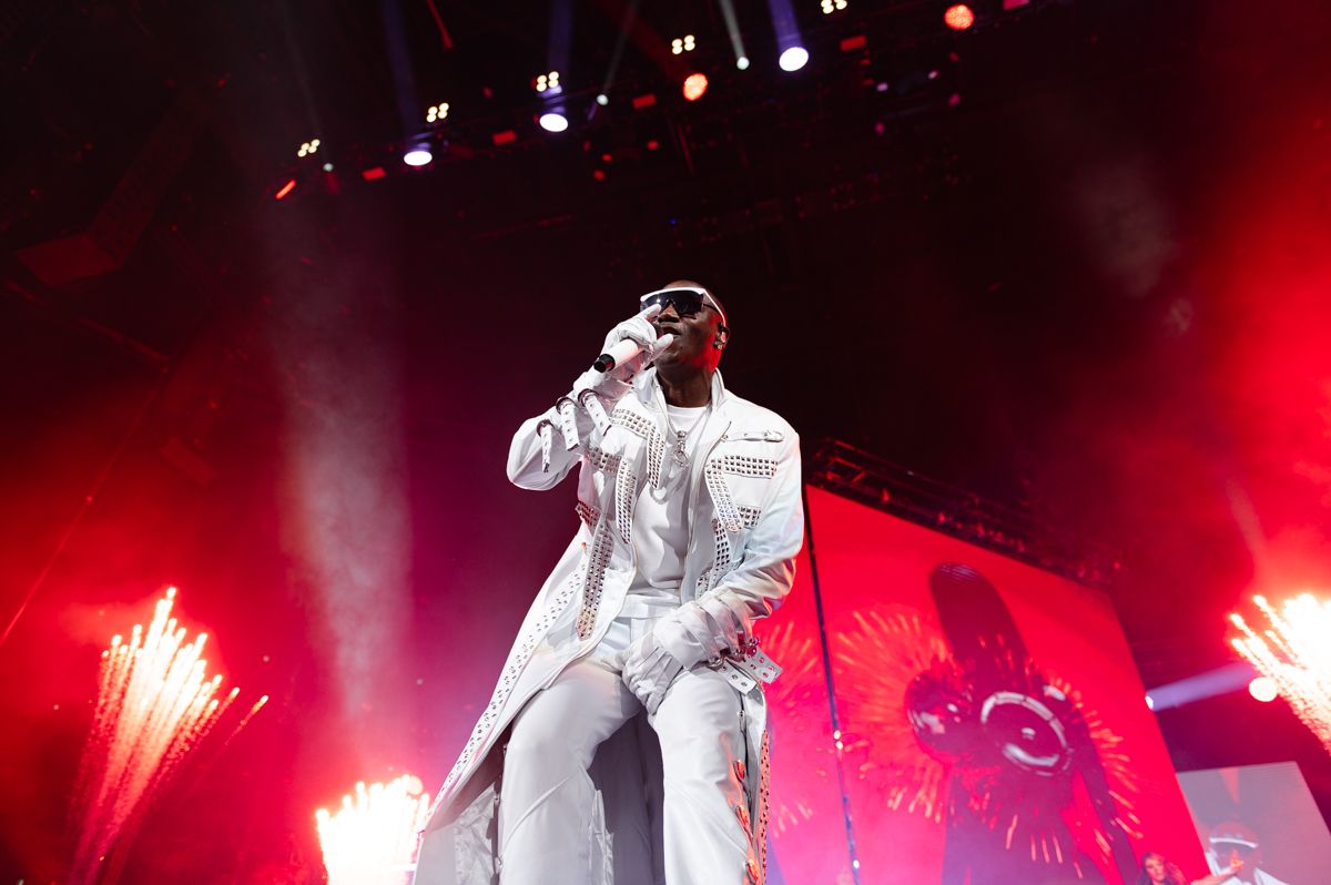 Akon in concert at Bell Center in Montreal. June 2026