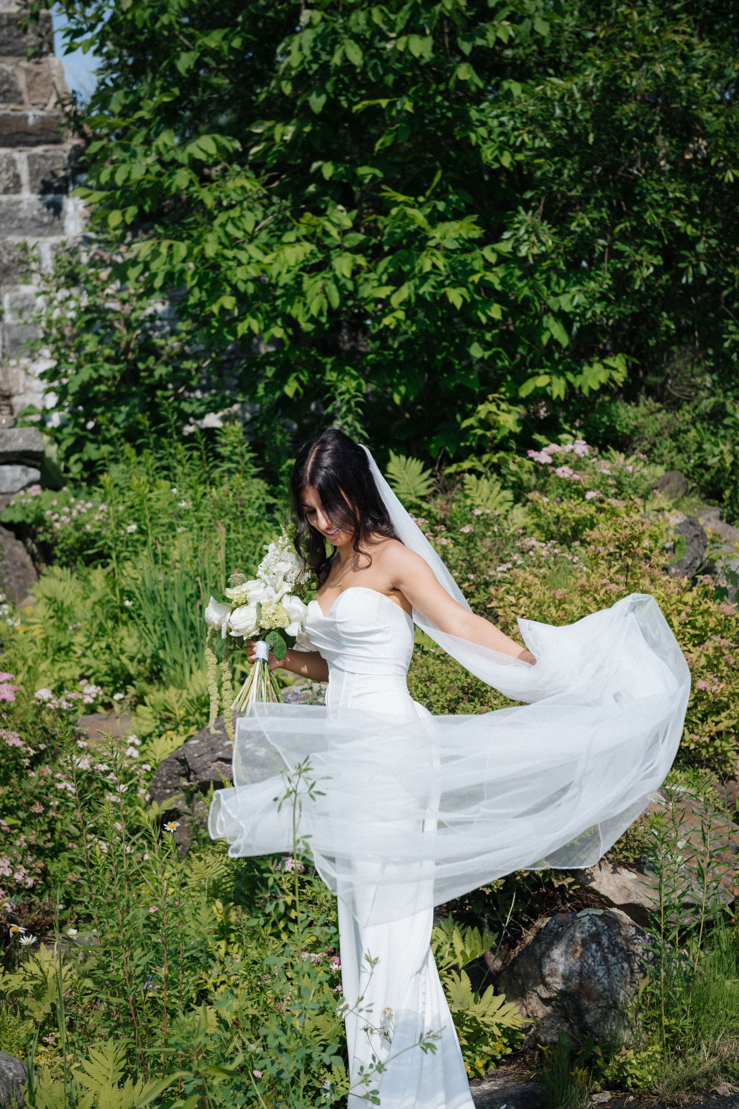 Artful wedding portrait by Veronique Jones. A refined, timeless narrative capturing raw emotion and sophisticated editorial style.
