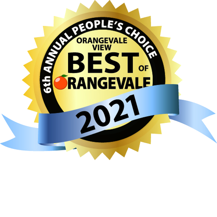 Best of Orangevale badge for 2021