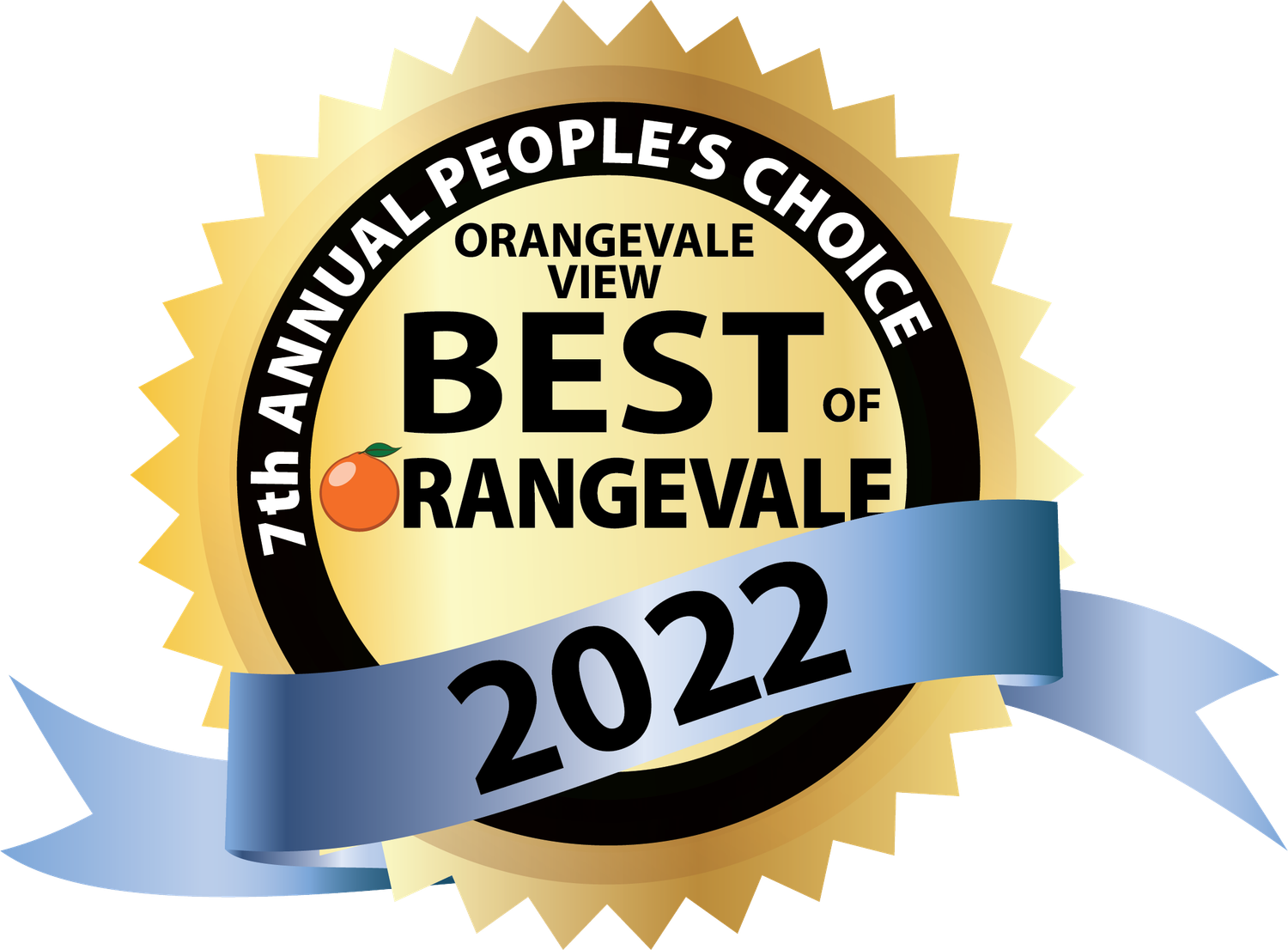 Best of Orangevale badge for 2022