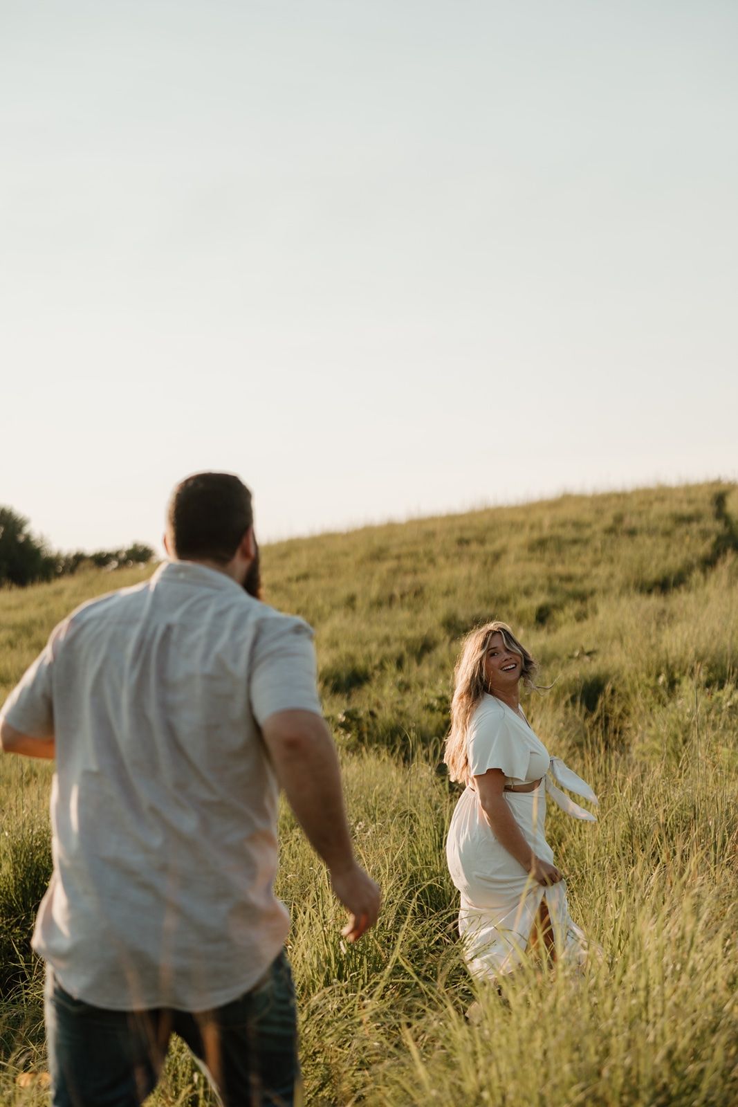 Minnesota Engagement photography at Crow Hassan Park Reserve