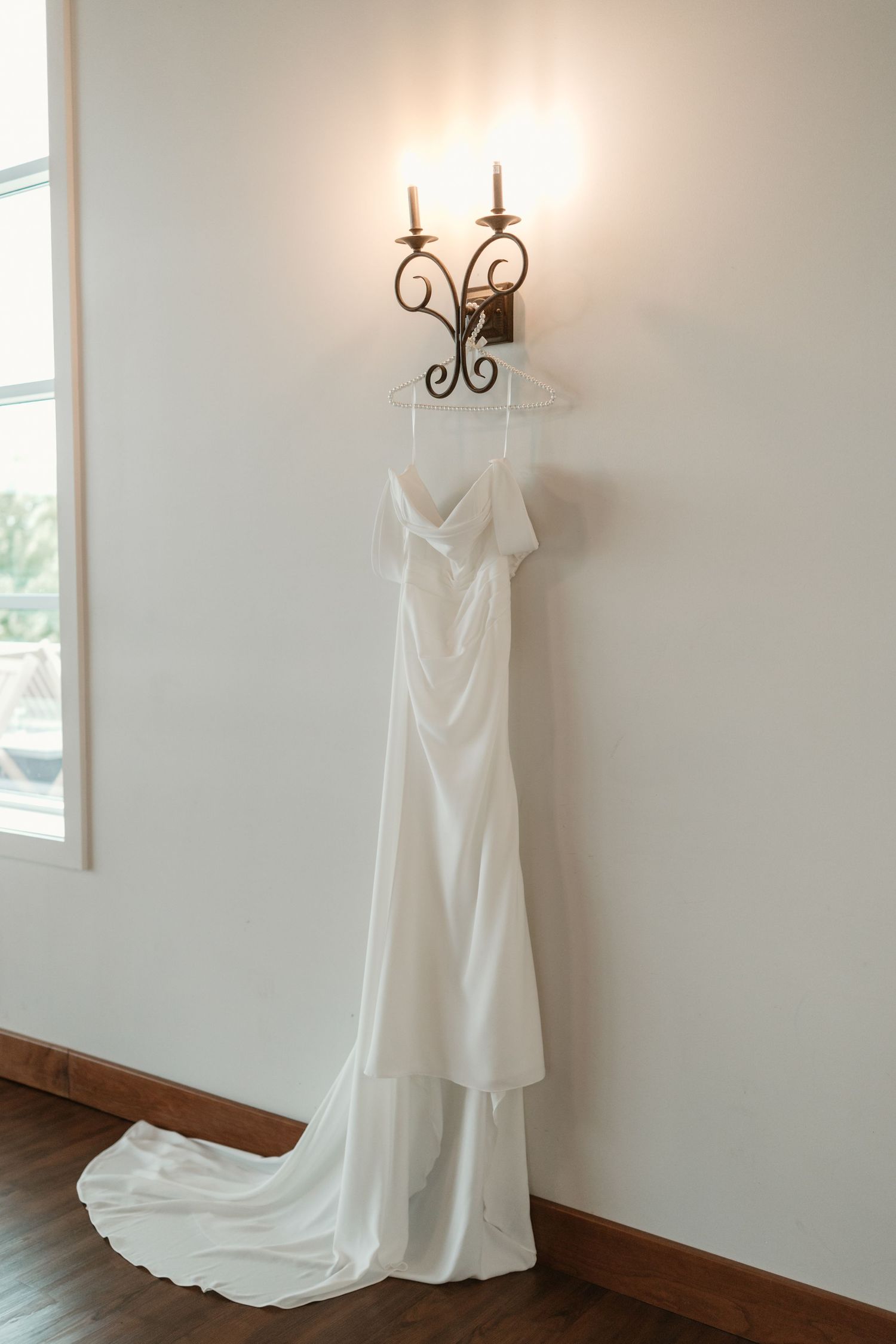 Timeless wedding dress from Wedding Shoppe in St. Paul, MN