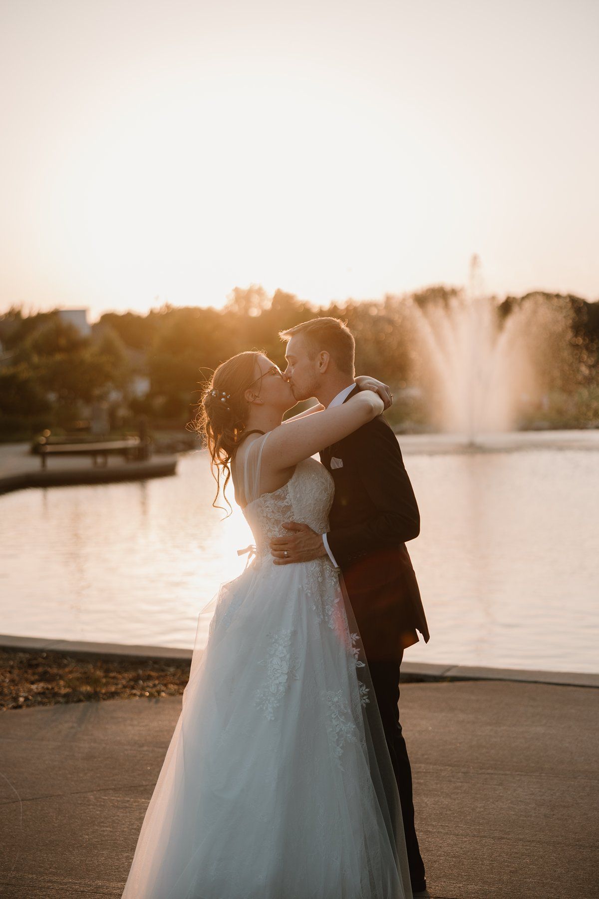 Golden hour photos at the Shoreview Community Center