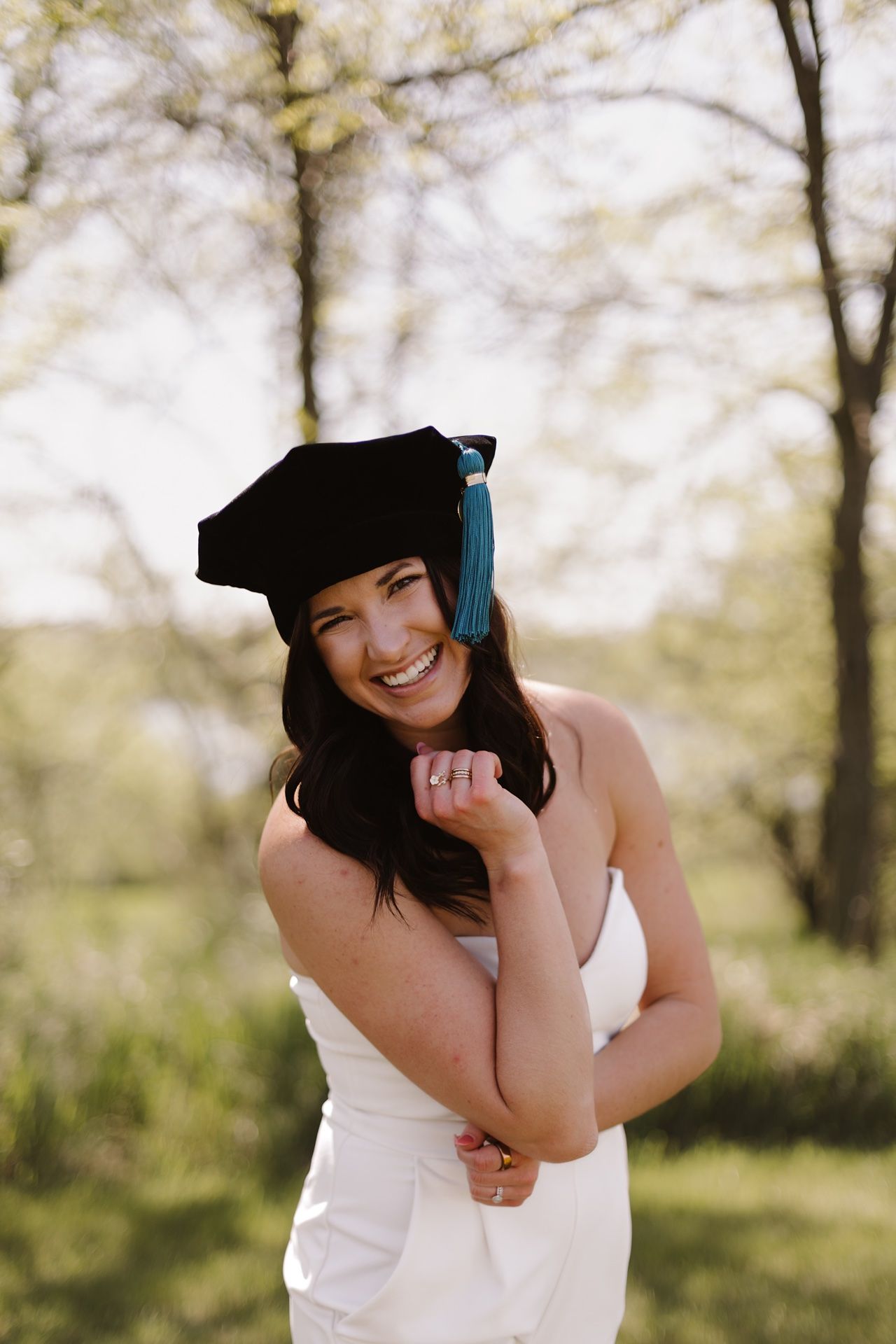 Minneapolis graduation photographer capturing celebratory graduation portraits
