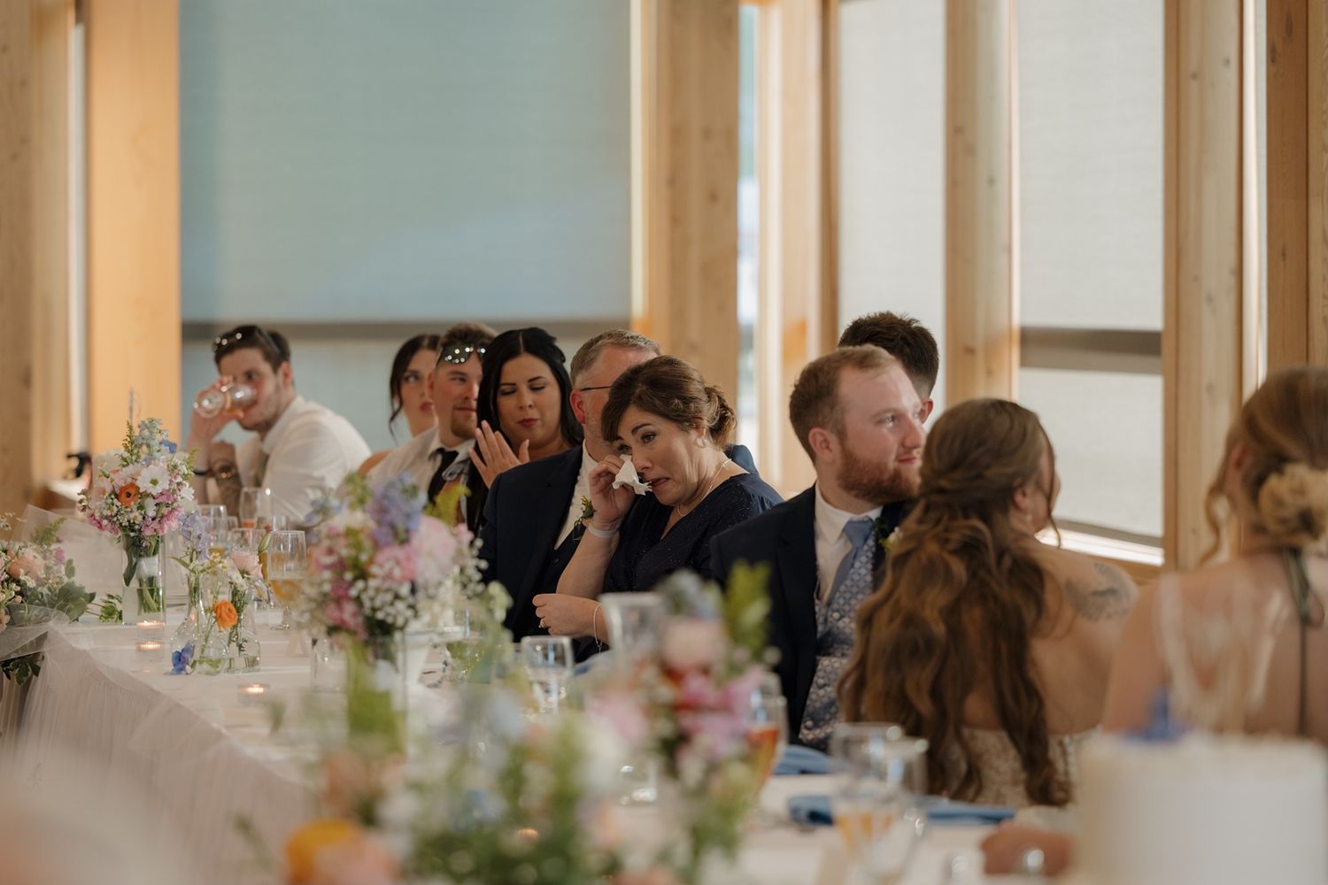 emotional wedding day moment in Minneapolis