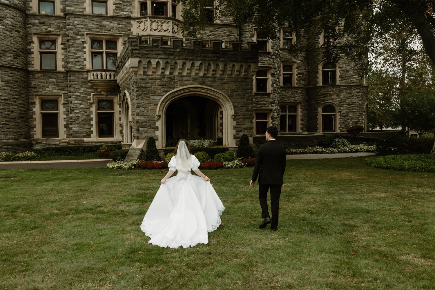 Arcadia University Grey Towers Wedding Photos
