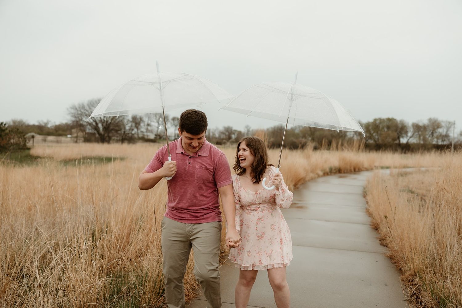 Mary Jo Wegner Arboretum Engagement Photography