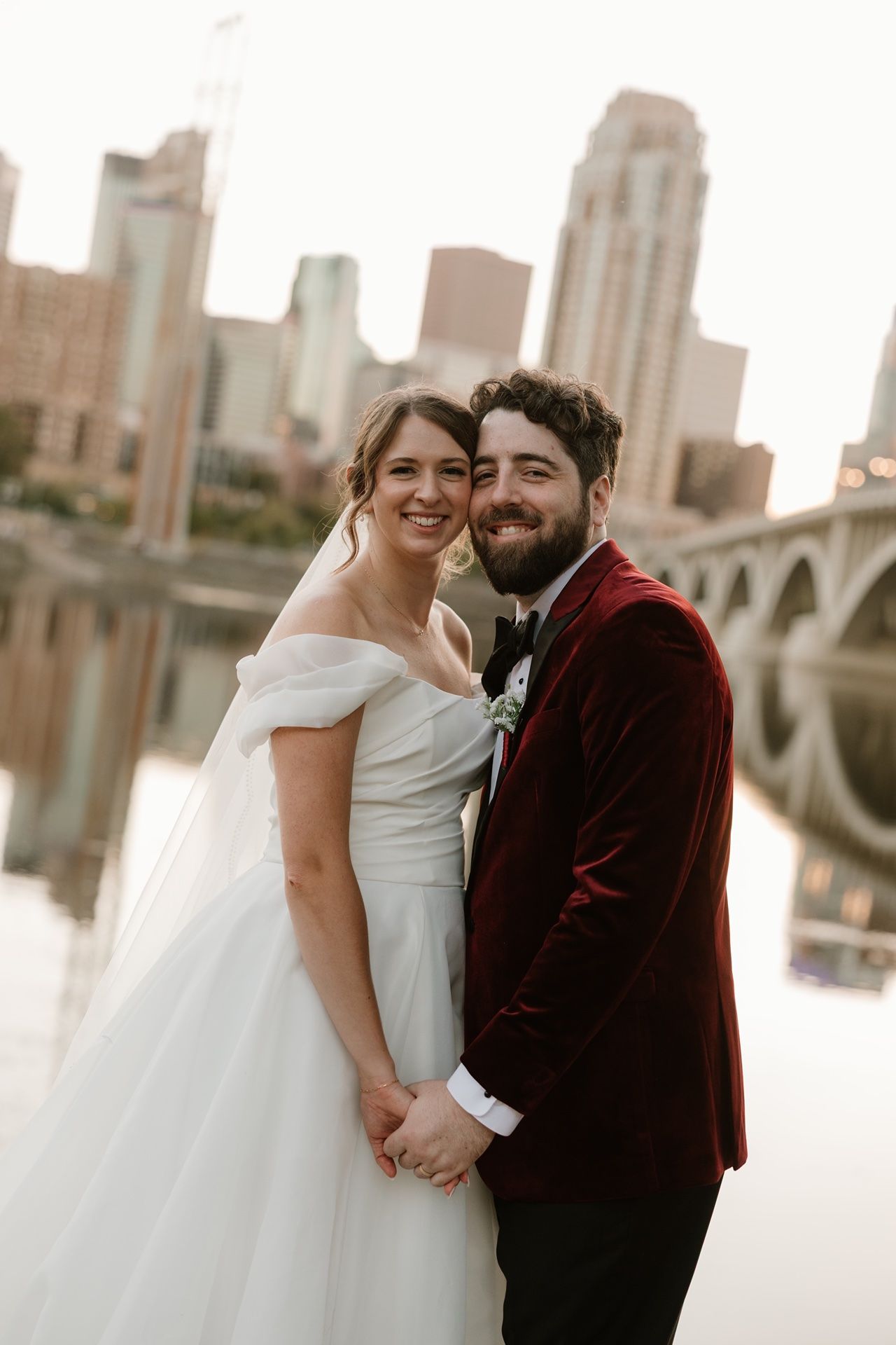 cute portrait taken by a wedding photographer in Minneapolis