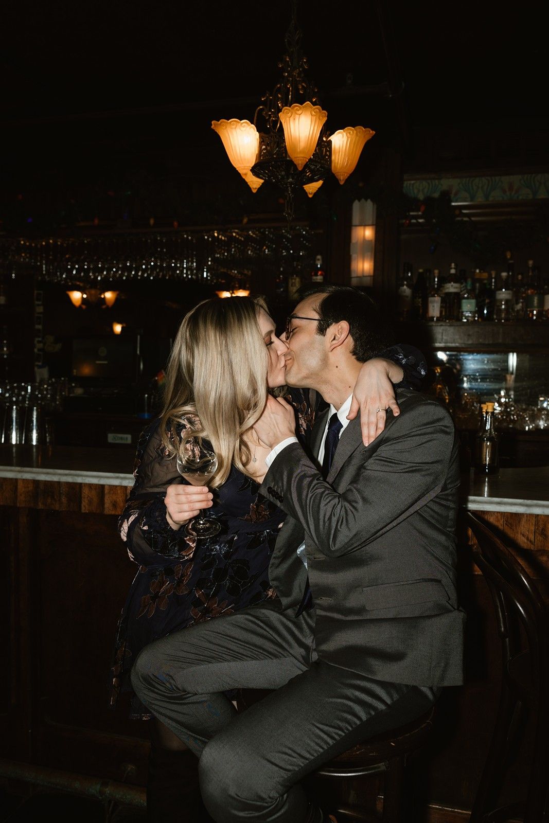Engagement Photos Volstead's Emporium in Minneapolis
