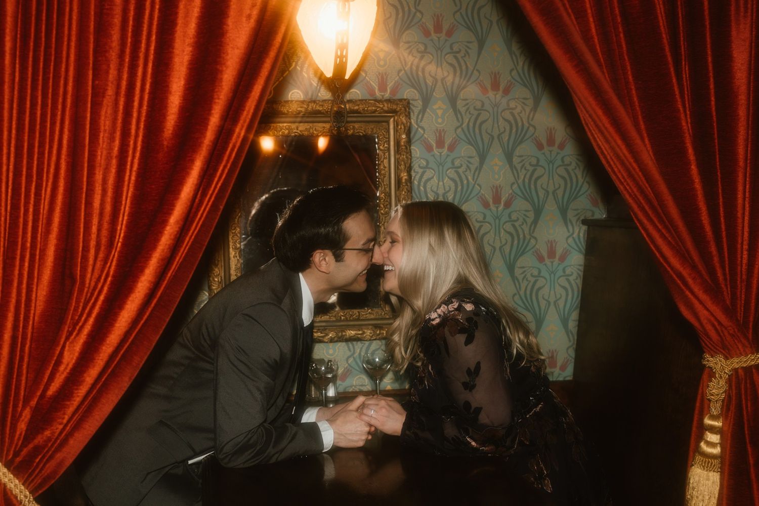 Volstead's Emporium Engagement Photos