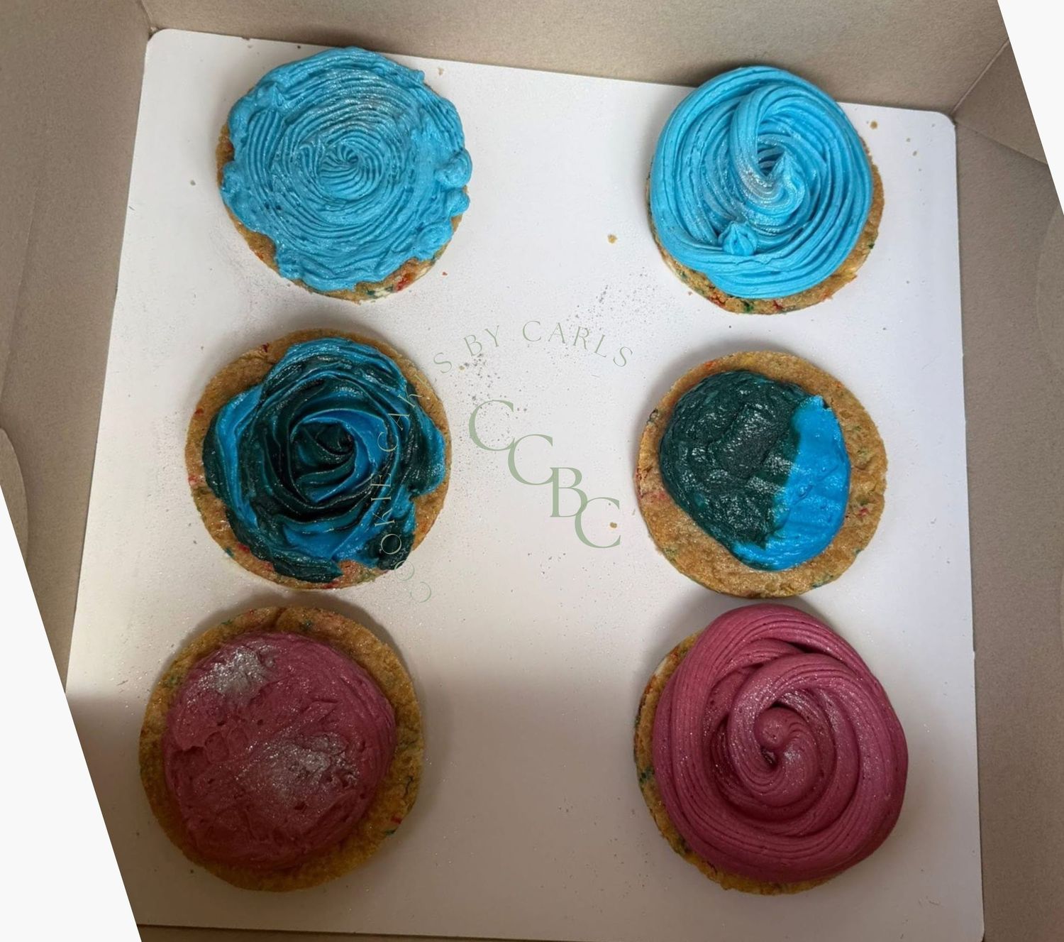 cookie cake bites medium sized