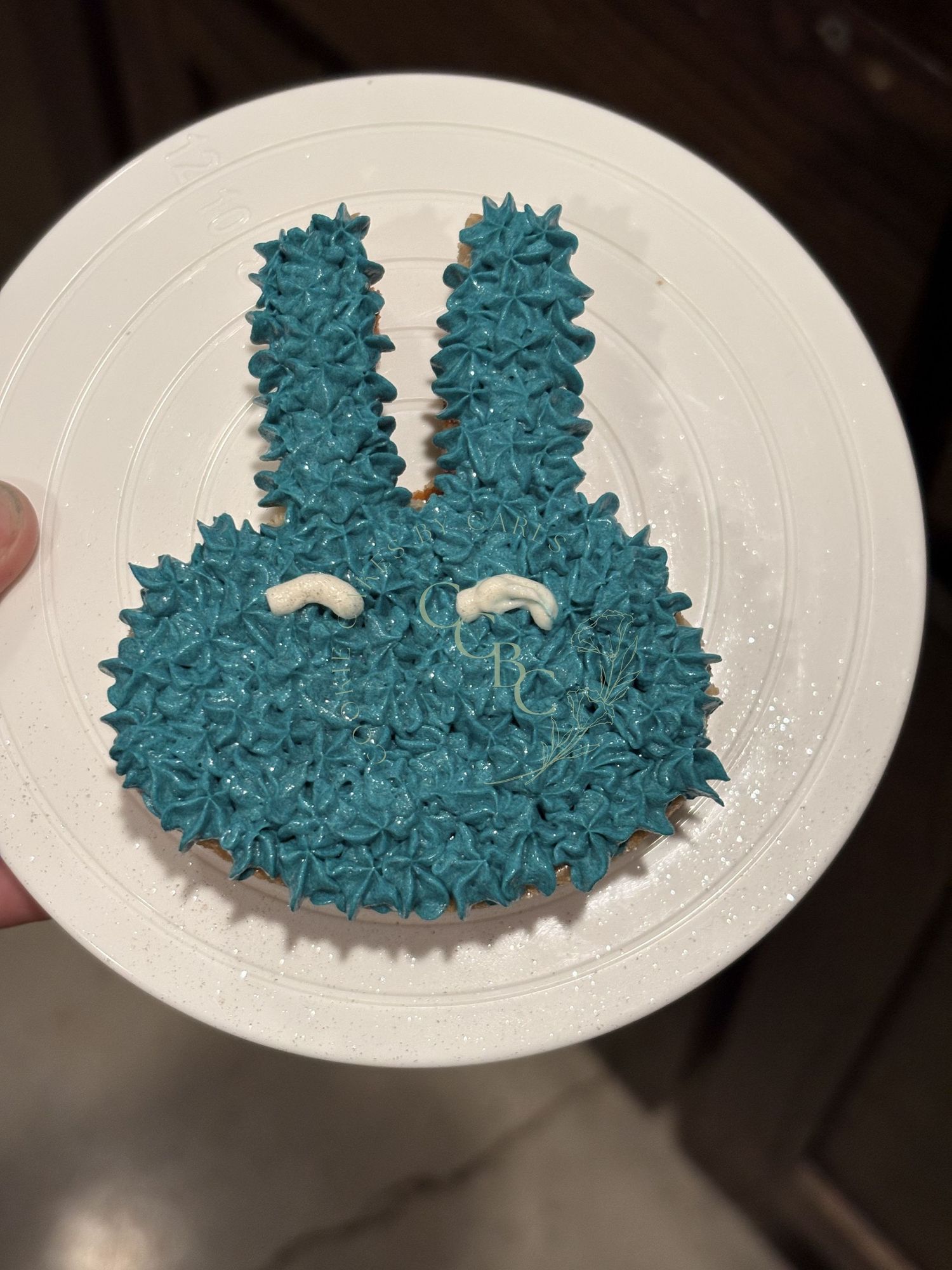 Easter bunny face