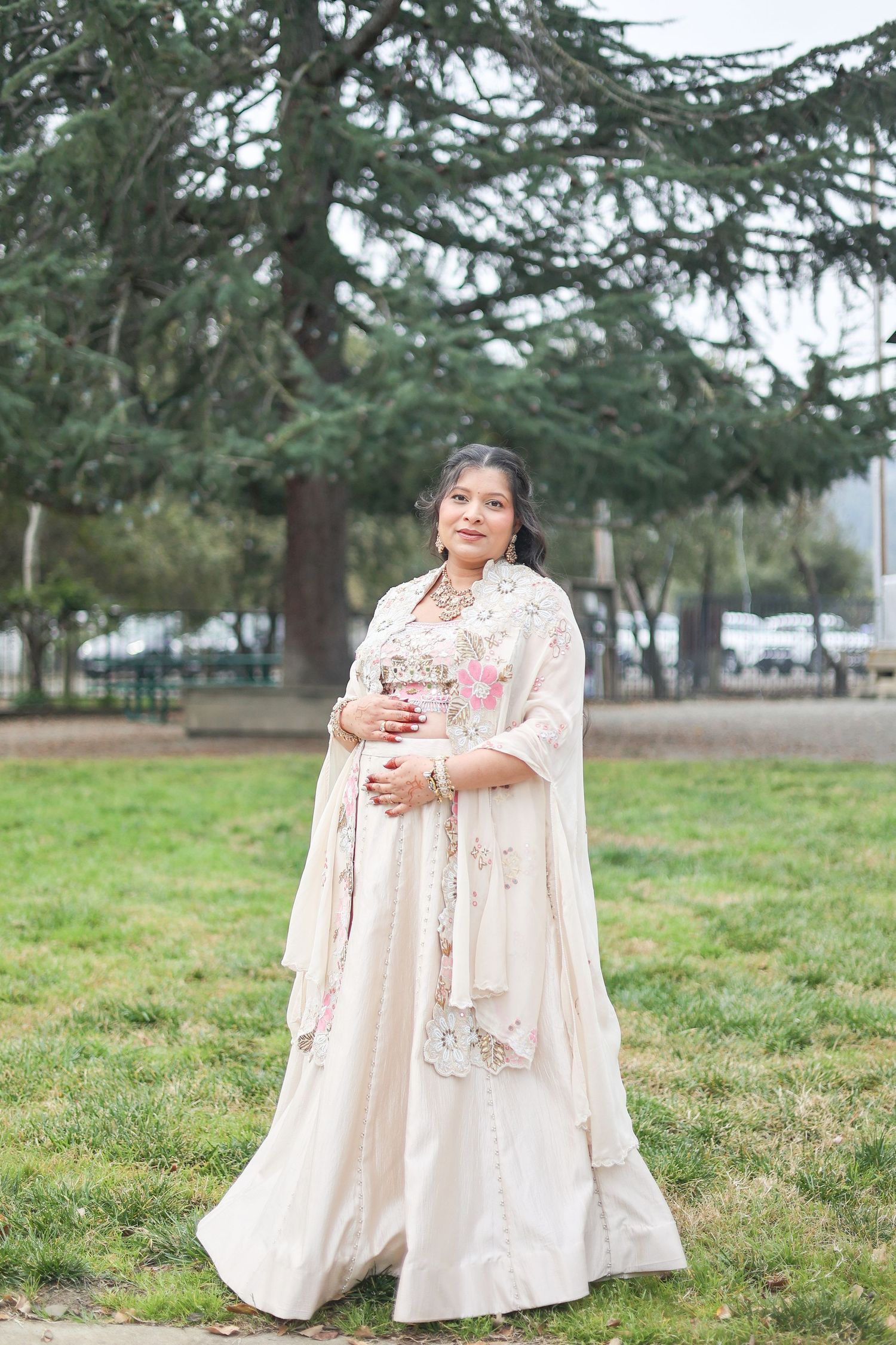 A couple of photos captured at a baby shower event by Chehar Lux Studio, preserving joyful moments.