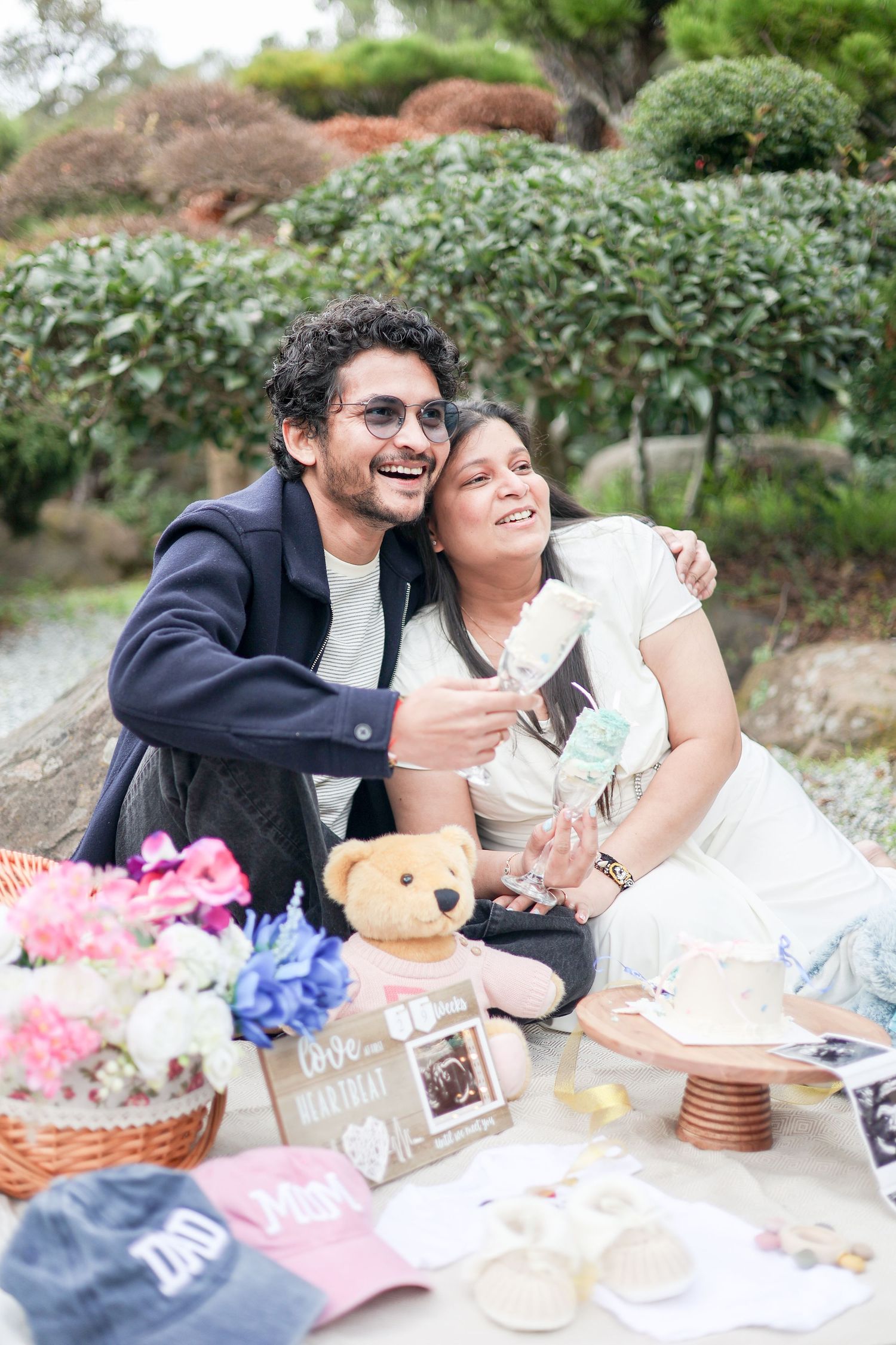 Baby Gender Reveal Event captured at a baby shower event by Chehar Lux Studio, preserving joyful moments.
