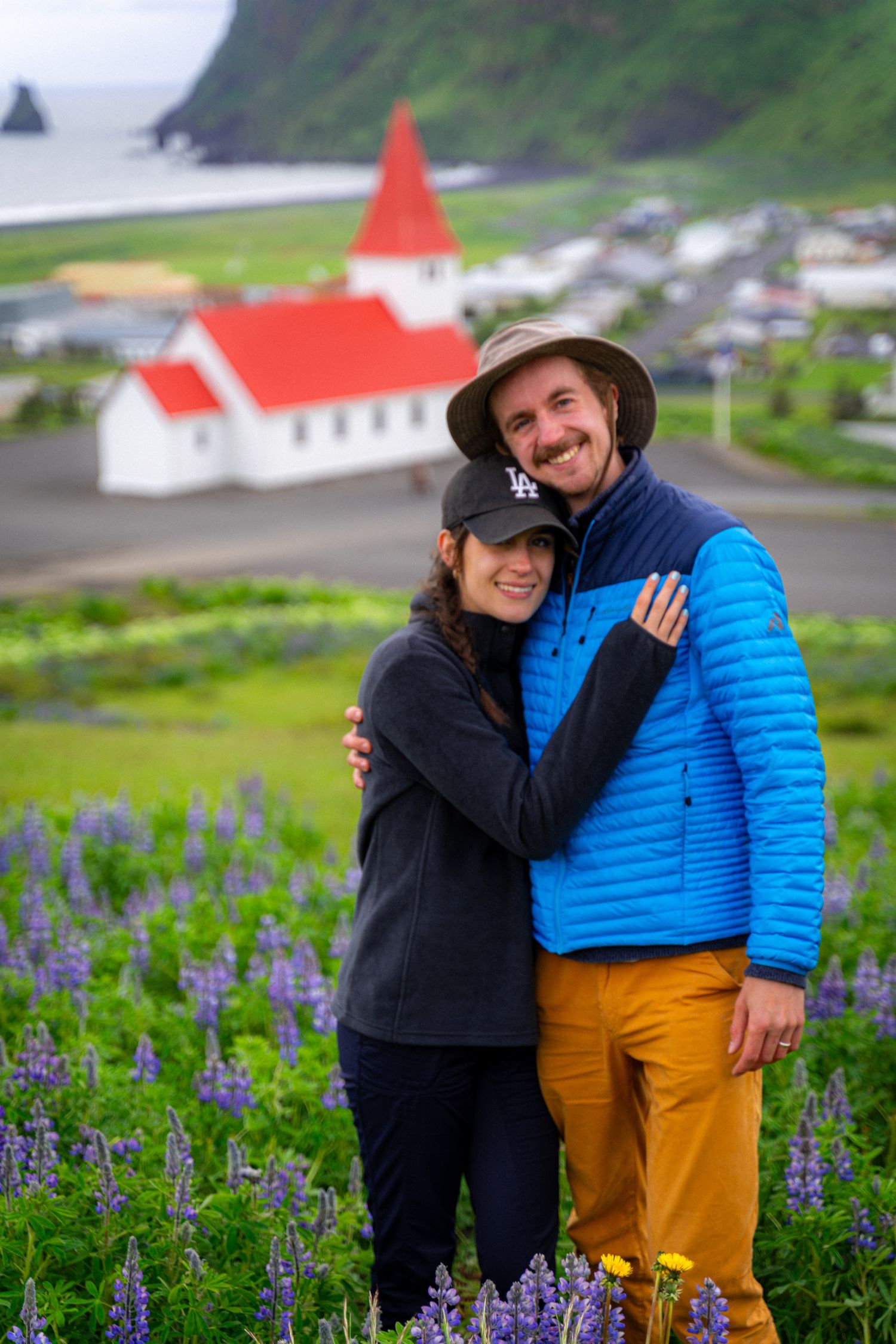 Photographer Breyden Martens with his wife Darcee in Iceland
