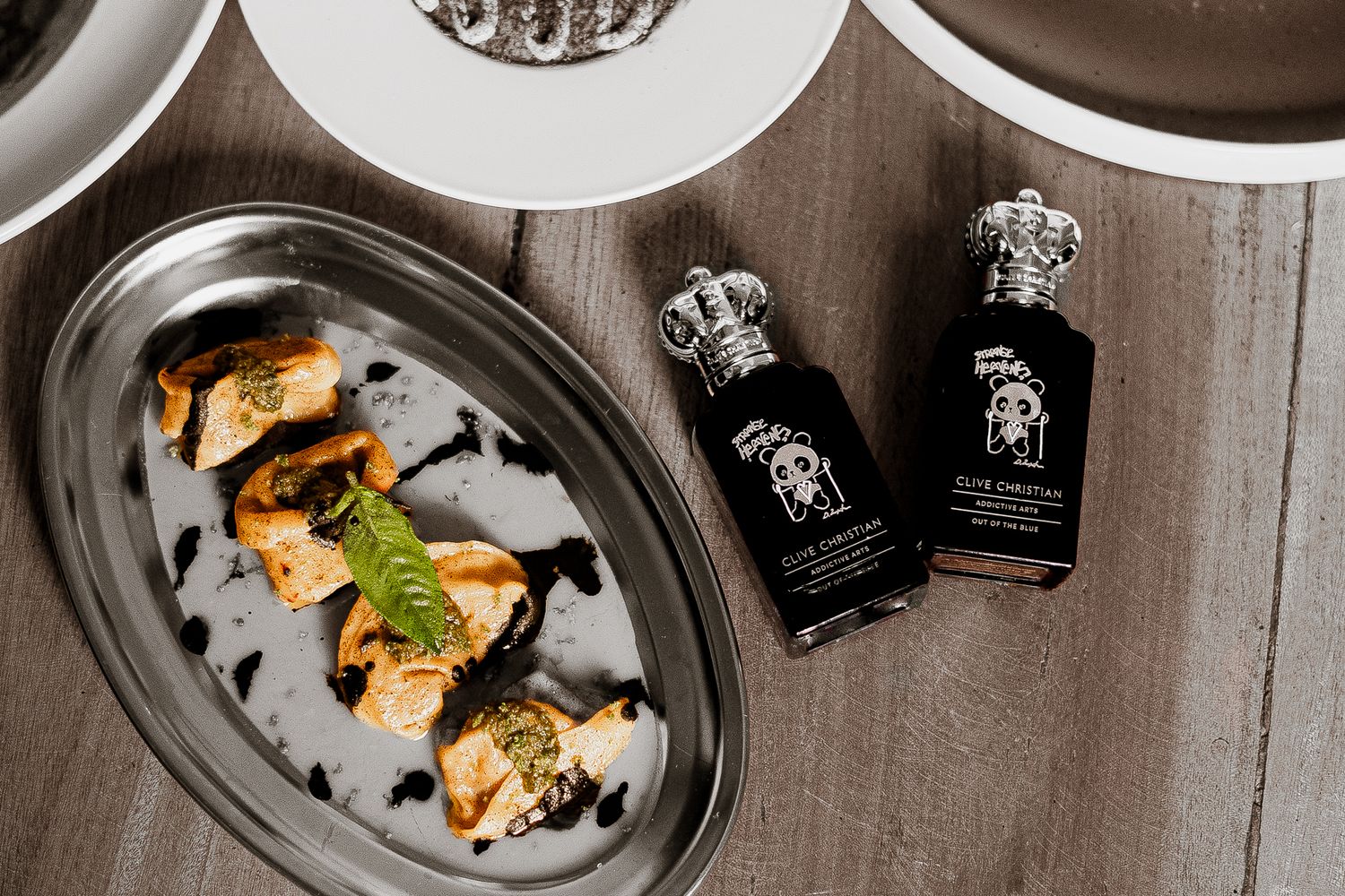 product shoot with clive christain perfume, photographed by Anny Productions Photography.