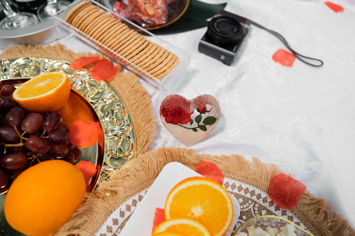 detail item shoot on a picnic set, photographed by Anny Productions Photography.