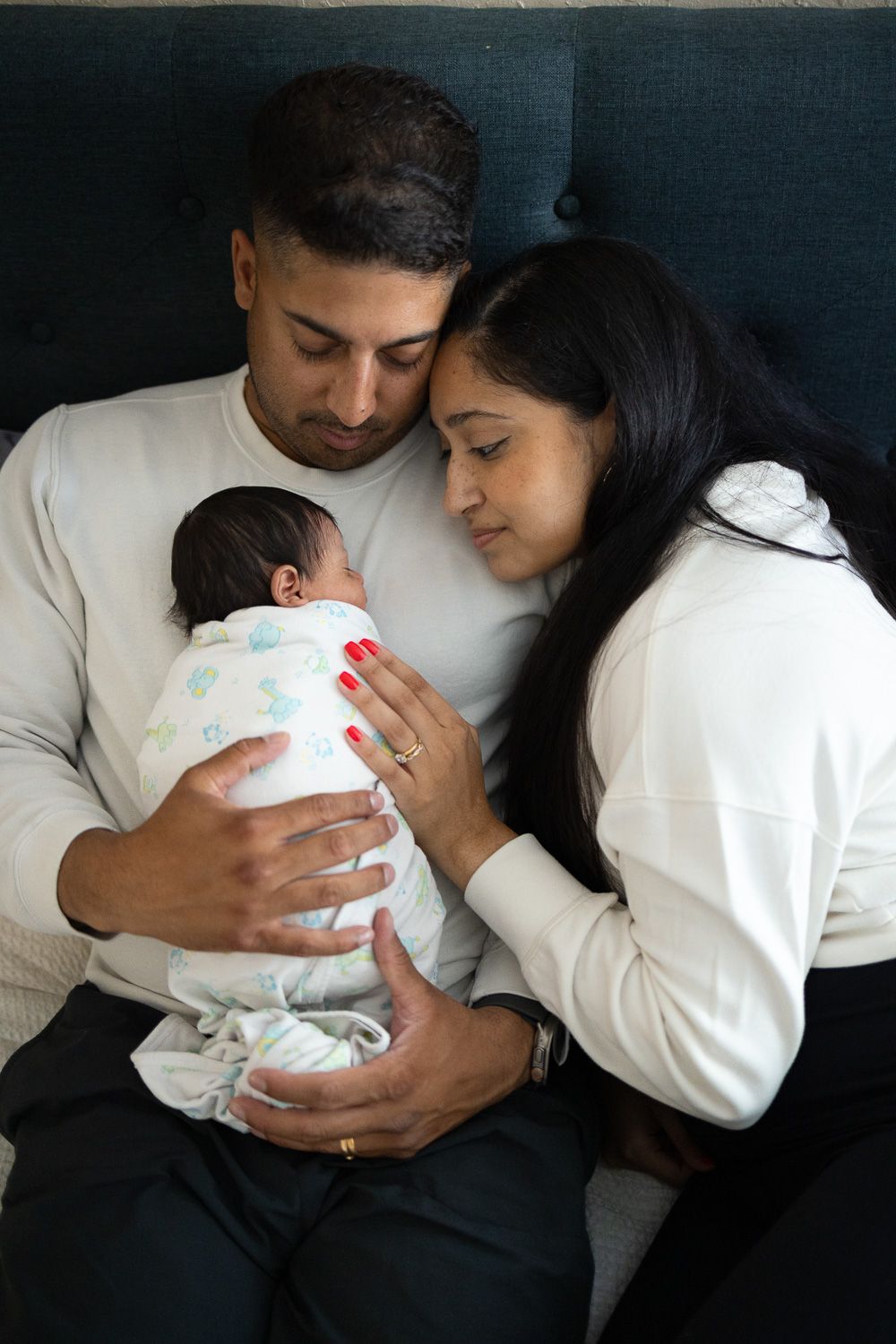 Newborn photography session by Los Gatos Photographer Cindy Tucey