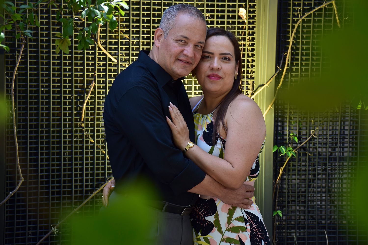 Una hermosa foto retrato para la entrada de la fiesta