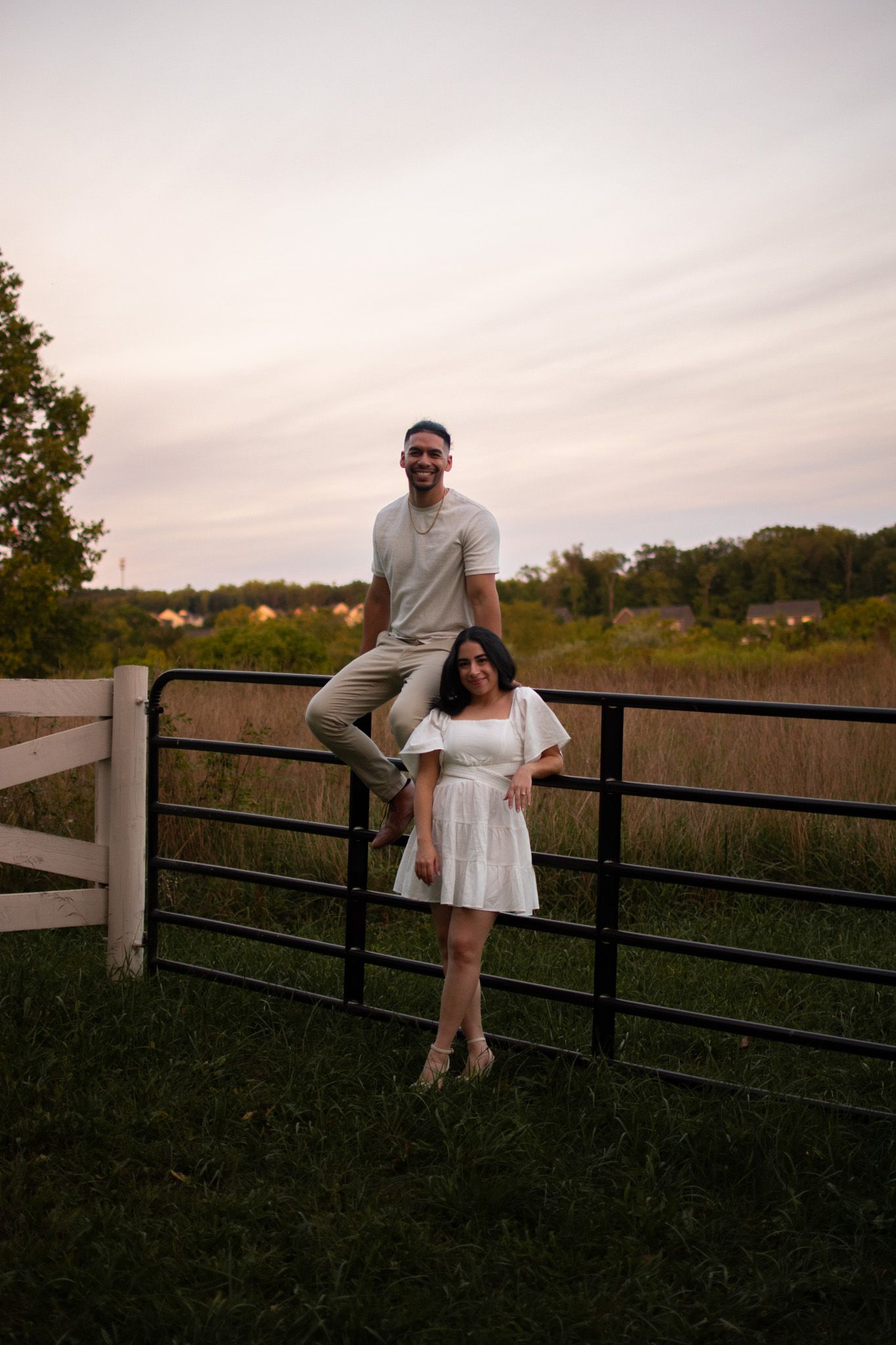 Northern Virginia engagement photography crafting sessions that feel like your favorite date night...