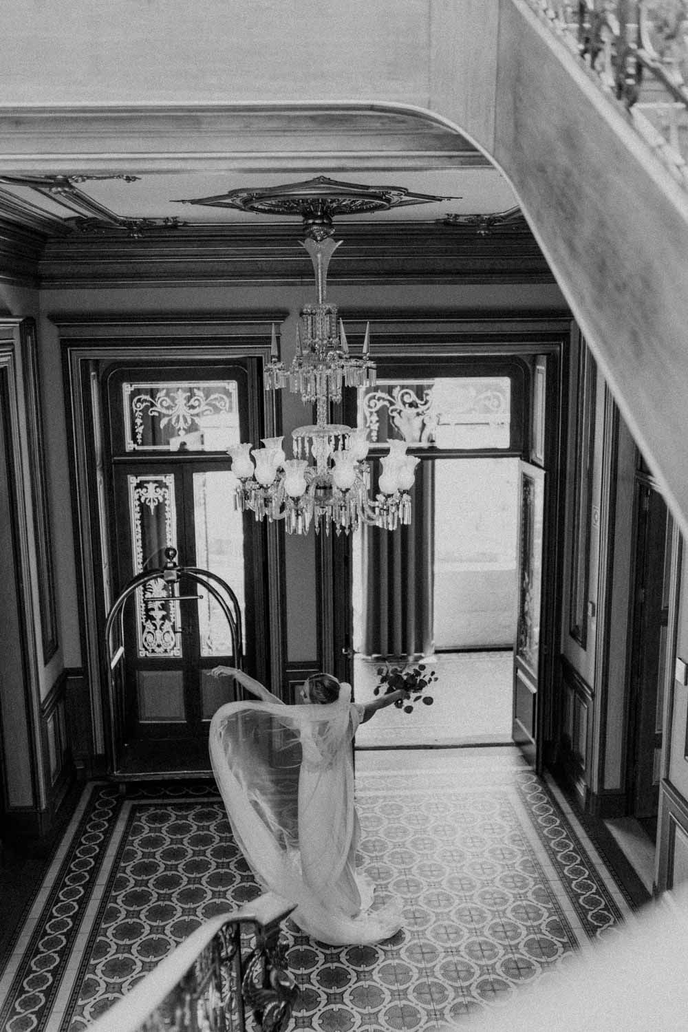 villa foz hotel interior staircase porto
