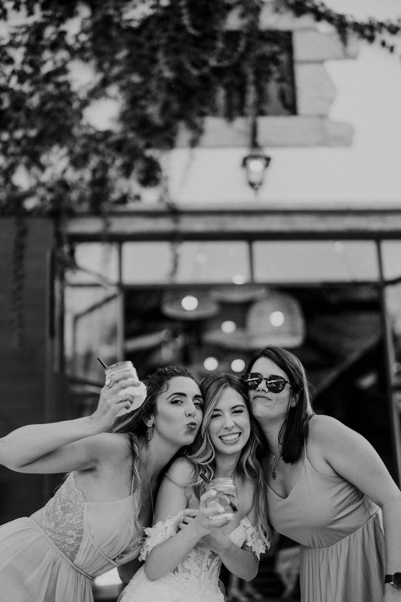 friends celebrating together during wedding party at quinta da eira porto