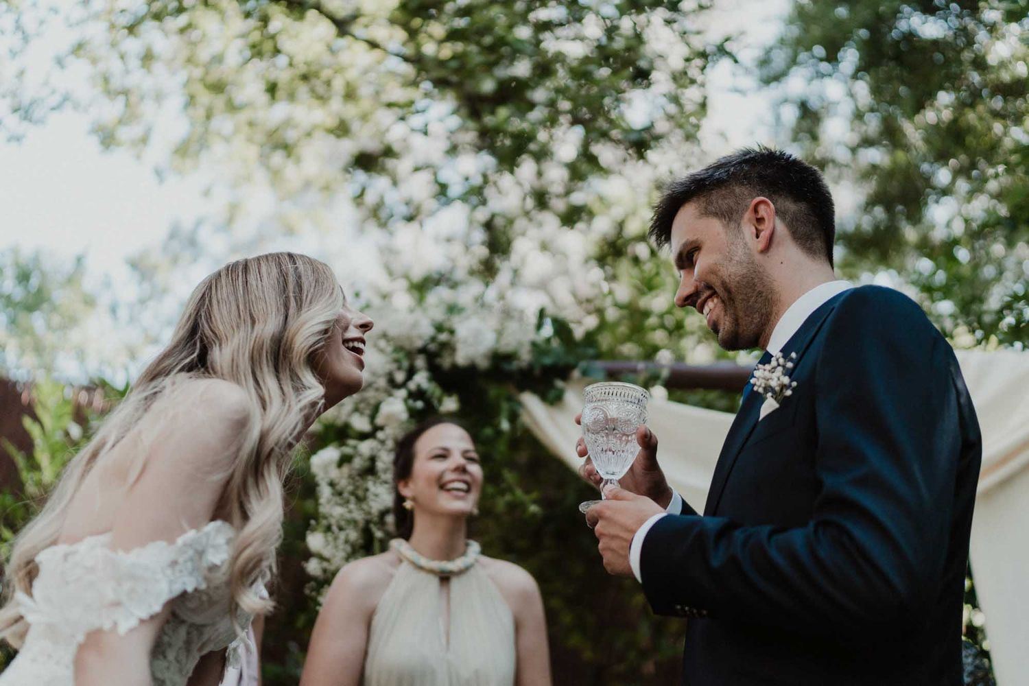 celebration after civil wedding ceremony in portugal