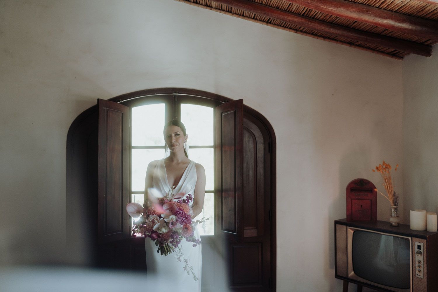 portugal wedding bride portrait
