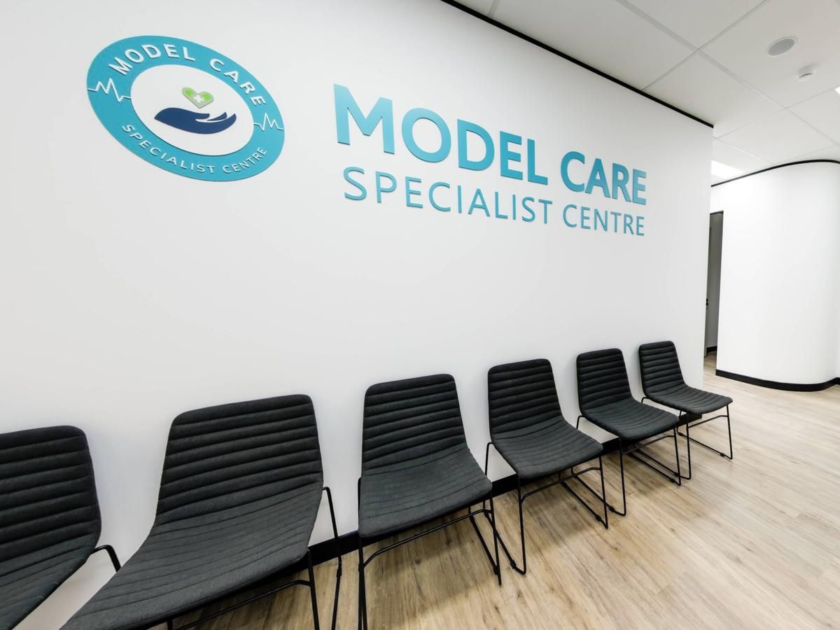 360 virtual tour, waiting room at Model Care Specialist Centre