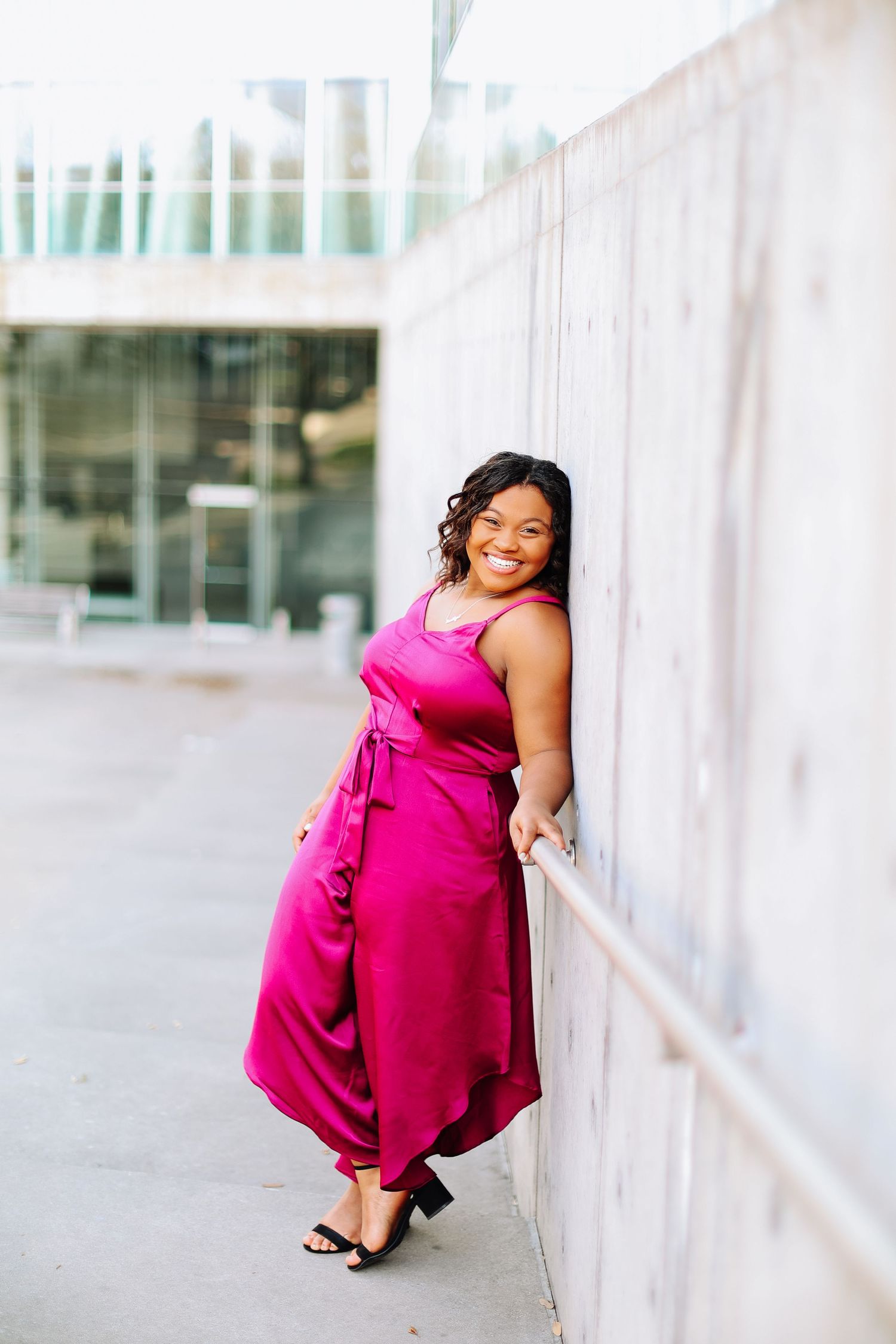 Highland Park senior photos featuring timeless, modern portraits captured by a DFW senior photographer in Highland Park, Texas.
