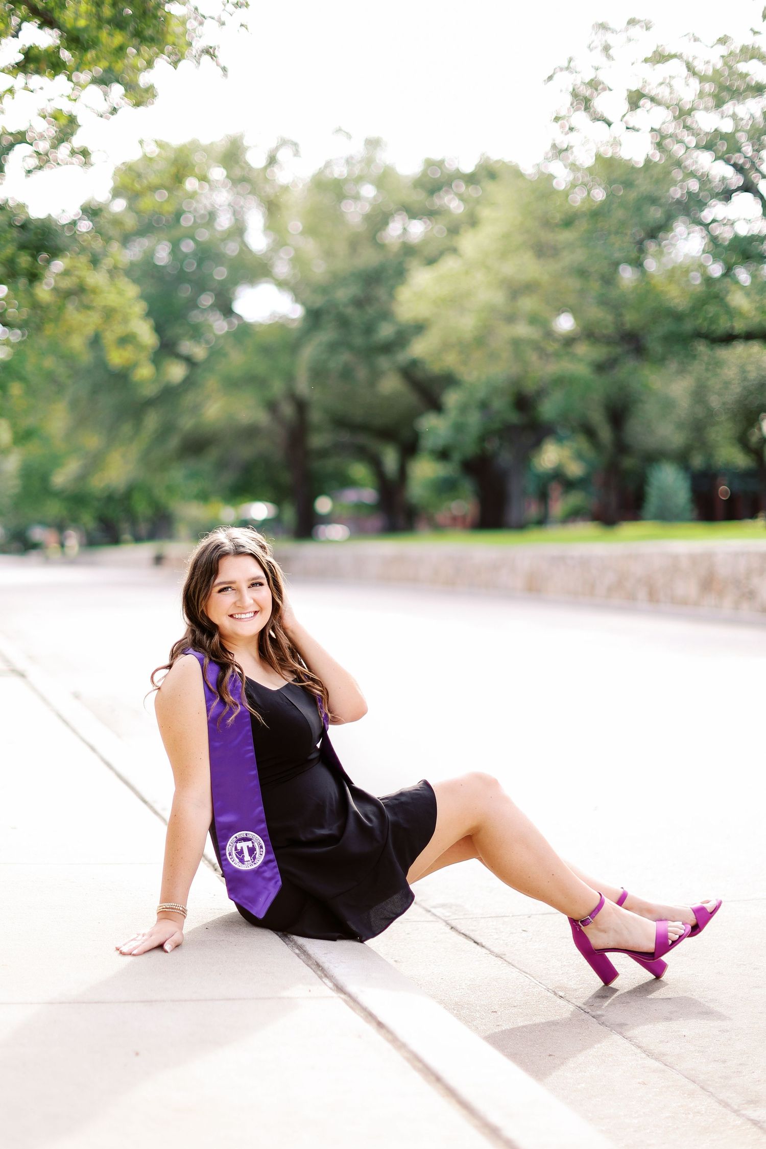 Tarleton senior photos featuring timeless, modern portraits captured by a DFW senior photographer.